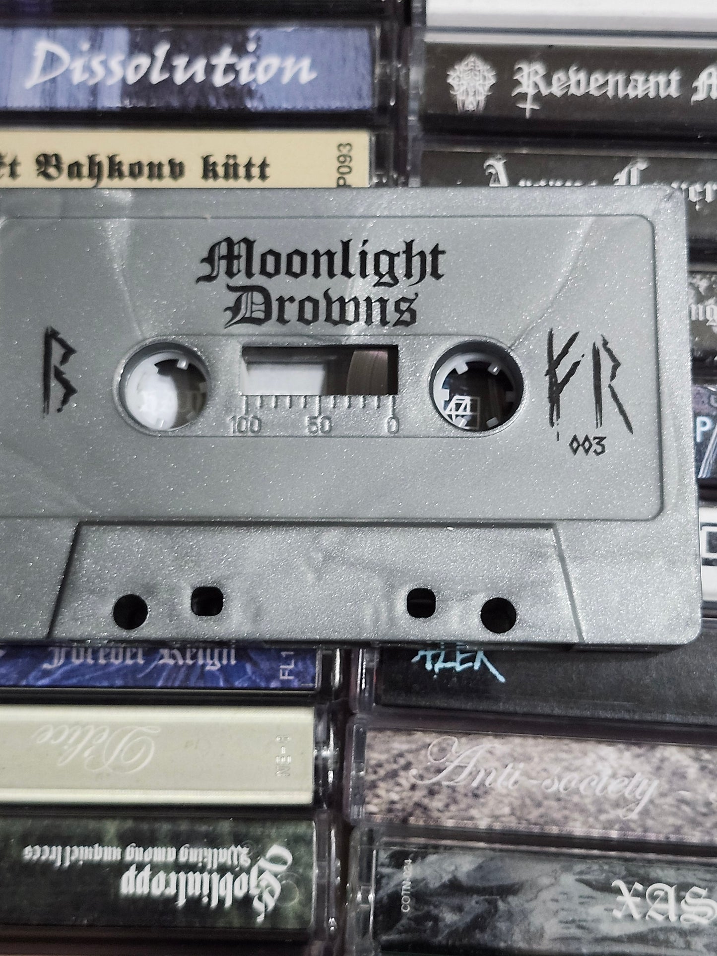 Moonlight Drowns The Stars Guide The Path Cassette Rare HTF OOP Metal