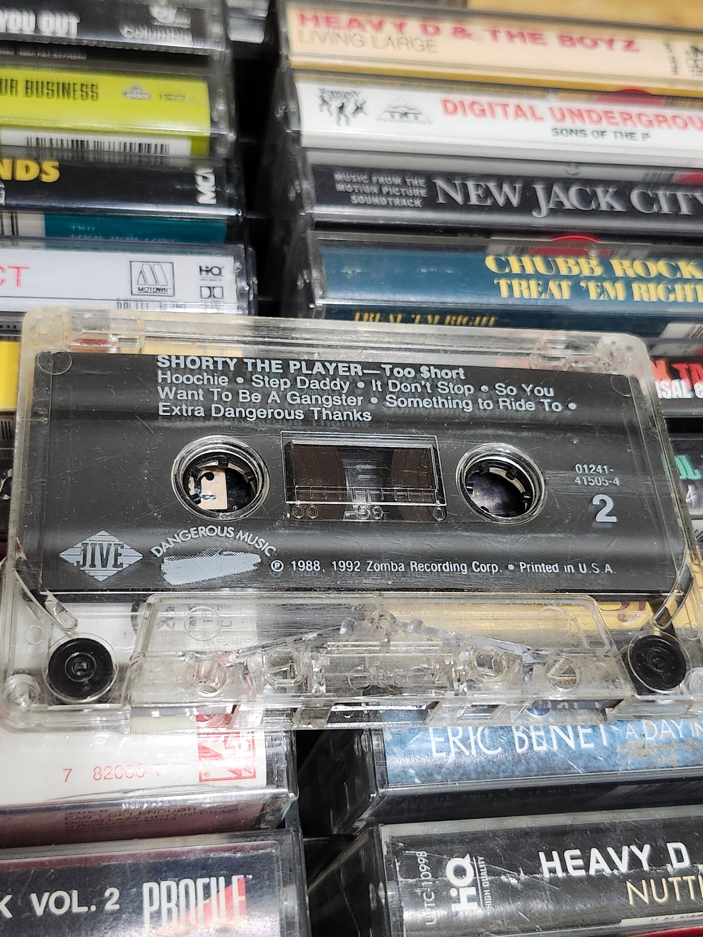 Too Short Shorty The Player Cassette