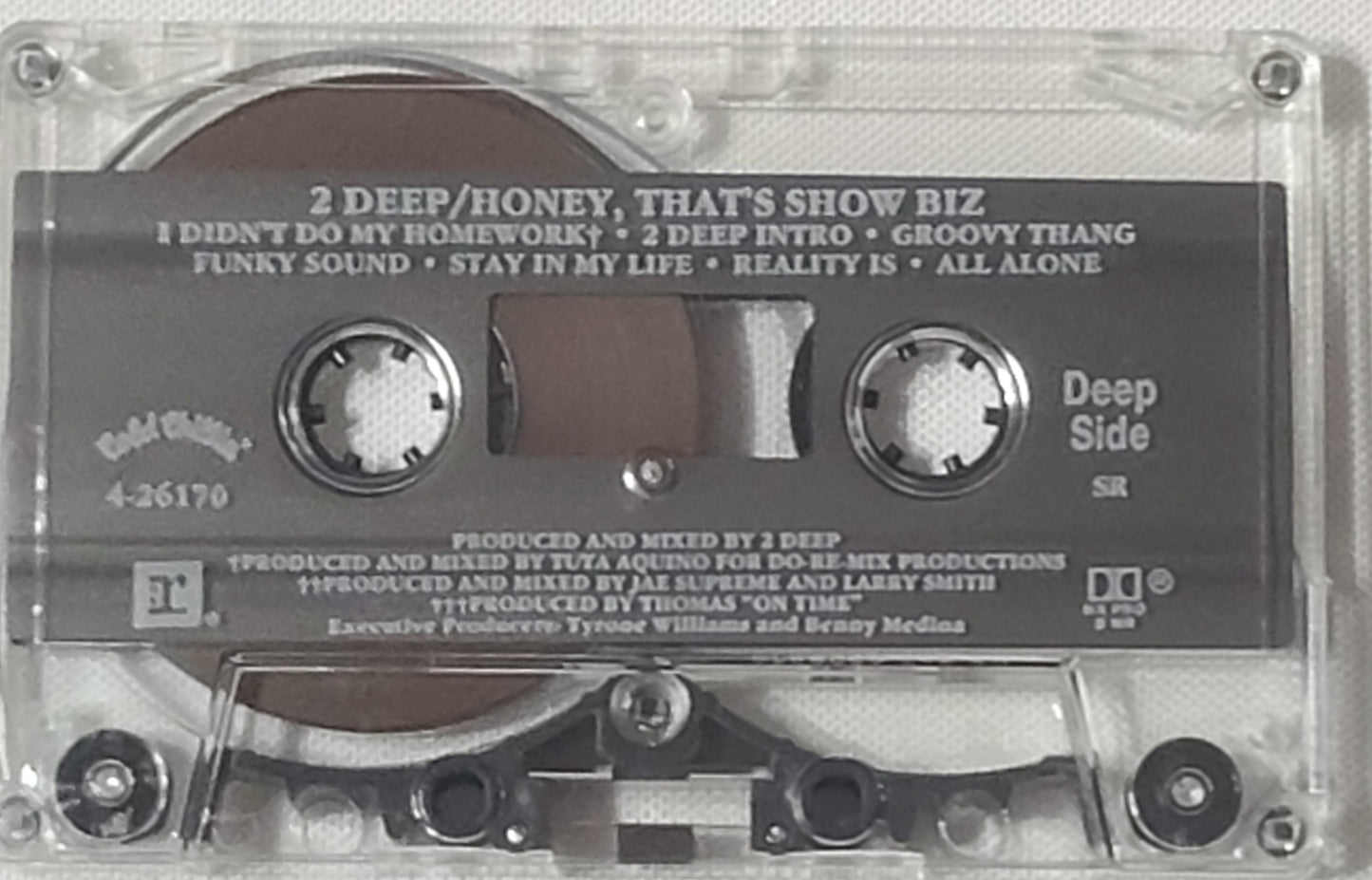 2 Deep Honey, That's Show Biz Cassette Tape