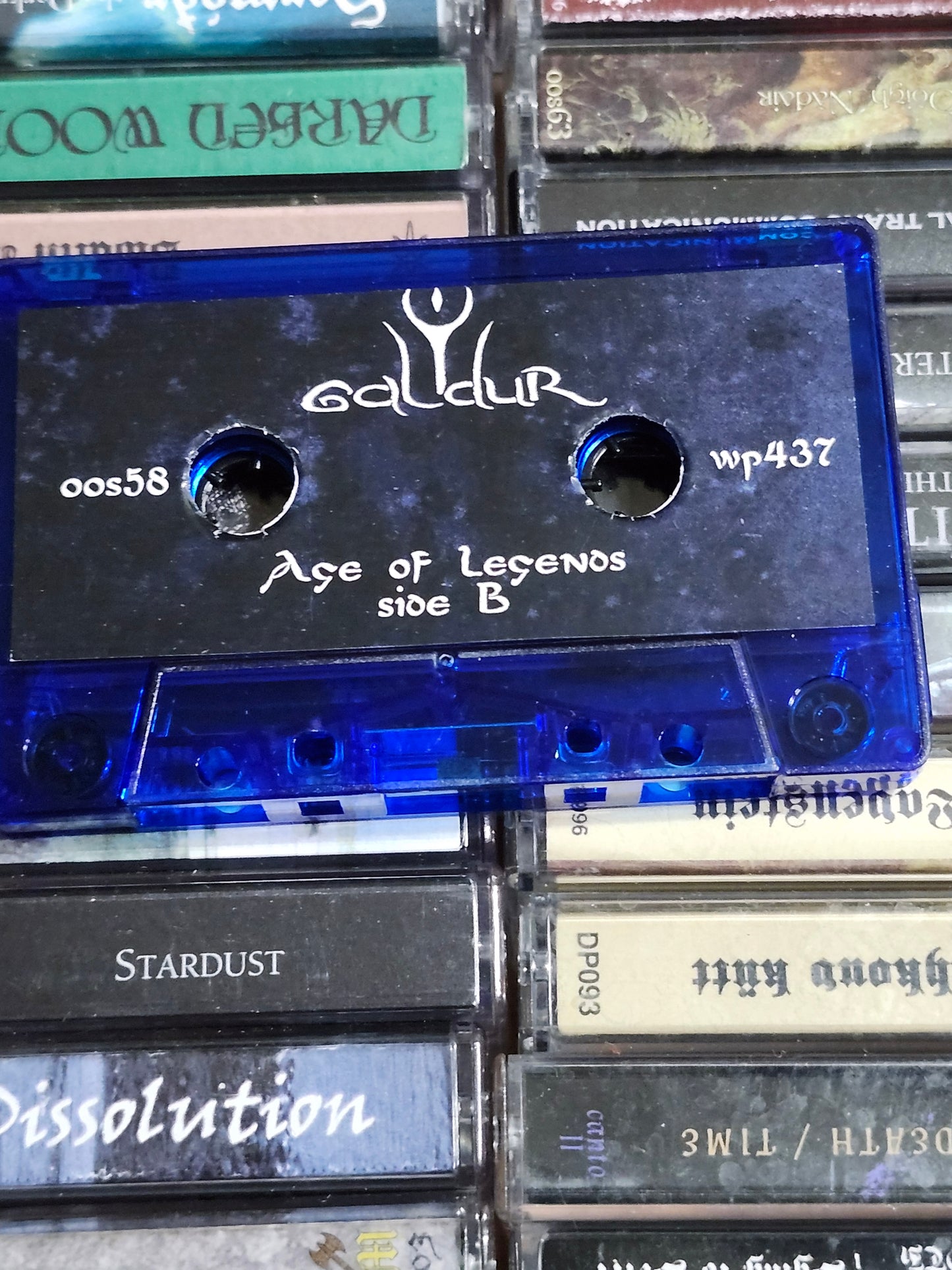 Galdur Age Of Legends Cassette Rare HTF OOP Metal
