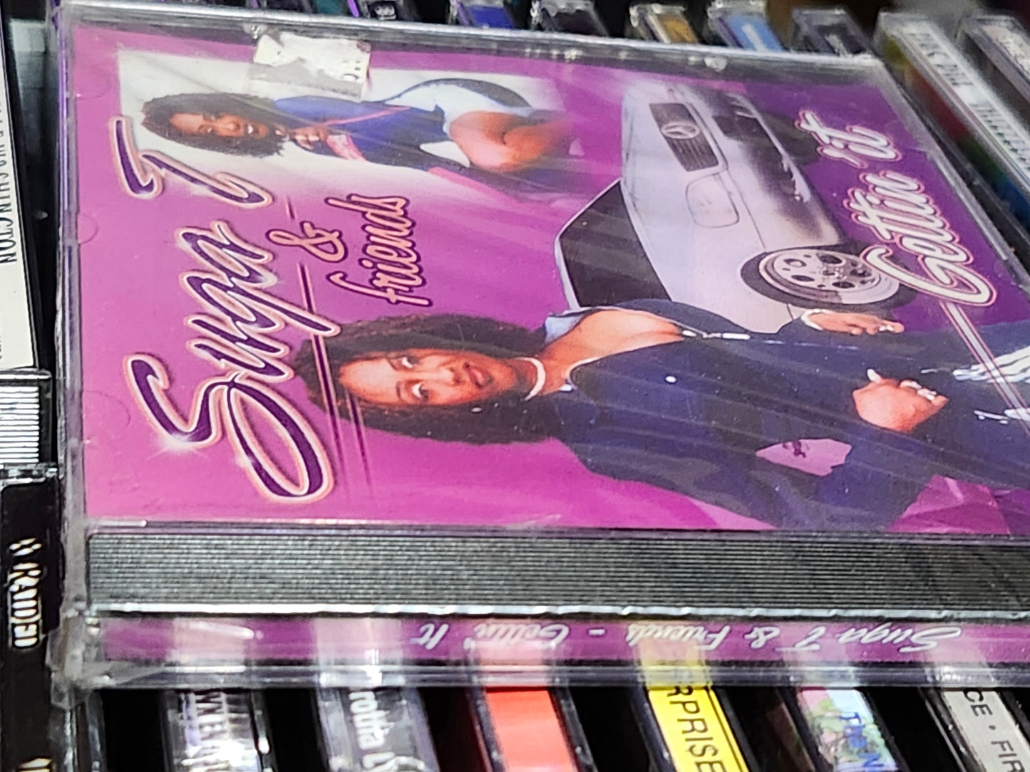 Suga-T: Gettin It CD New E-40 Luniz Celly Cel The Click Rare HTF OOP Bay Norcal