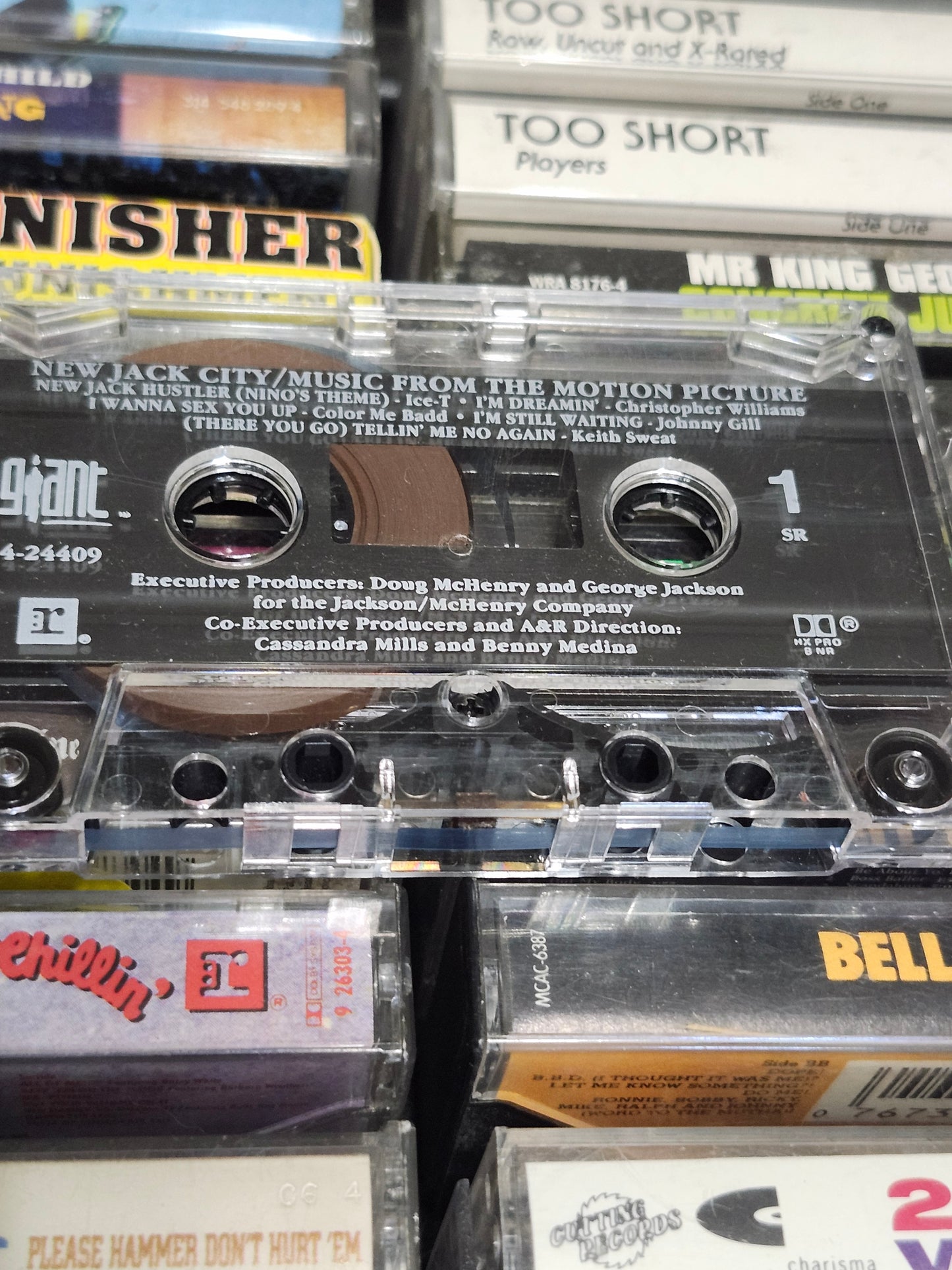 New Jack City Soundtrack Cassette Ice-T 2 Live Crew Queen Latifah