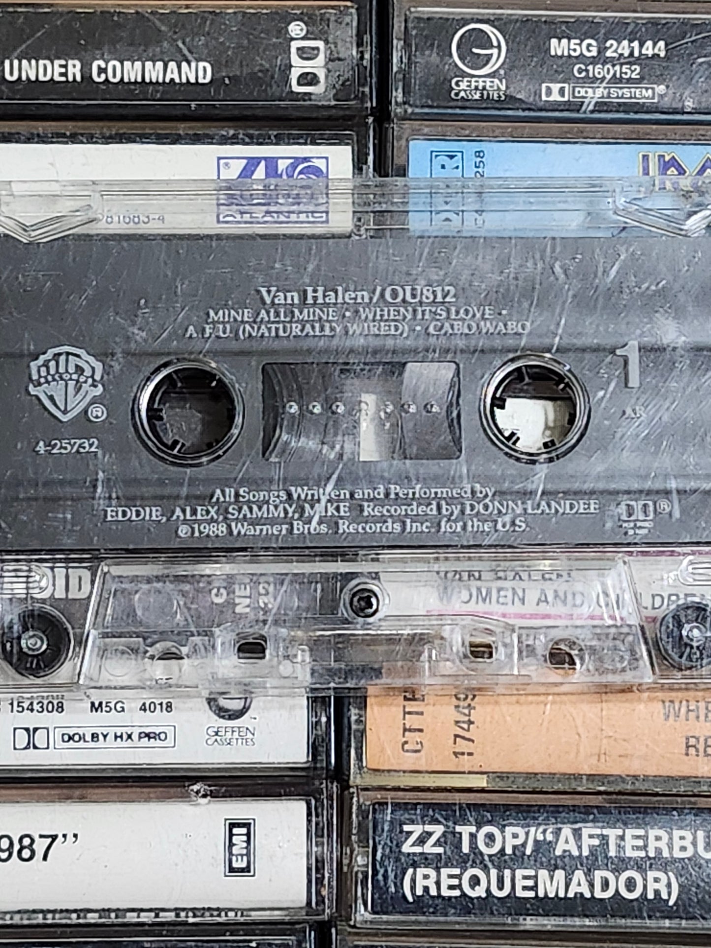 Van Halen OU812 Cassette Tape