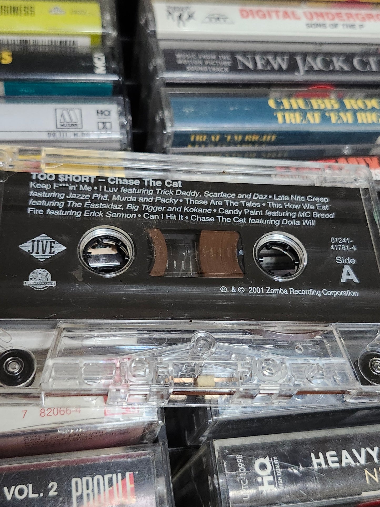 Too Short Chase The Cat Cassette Rare HTF OOP
