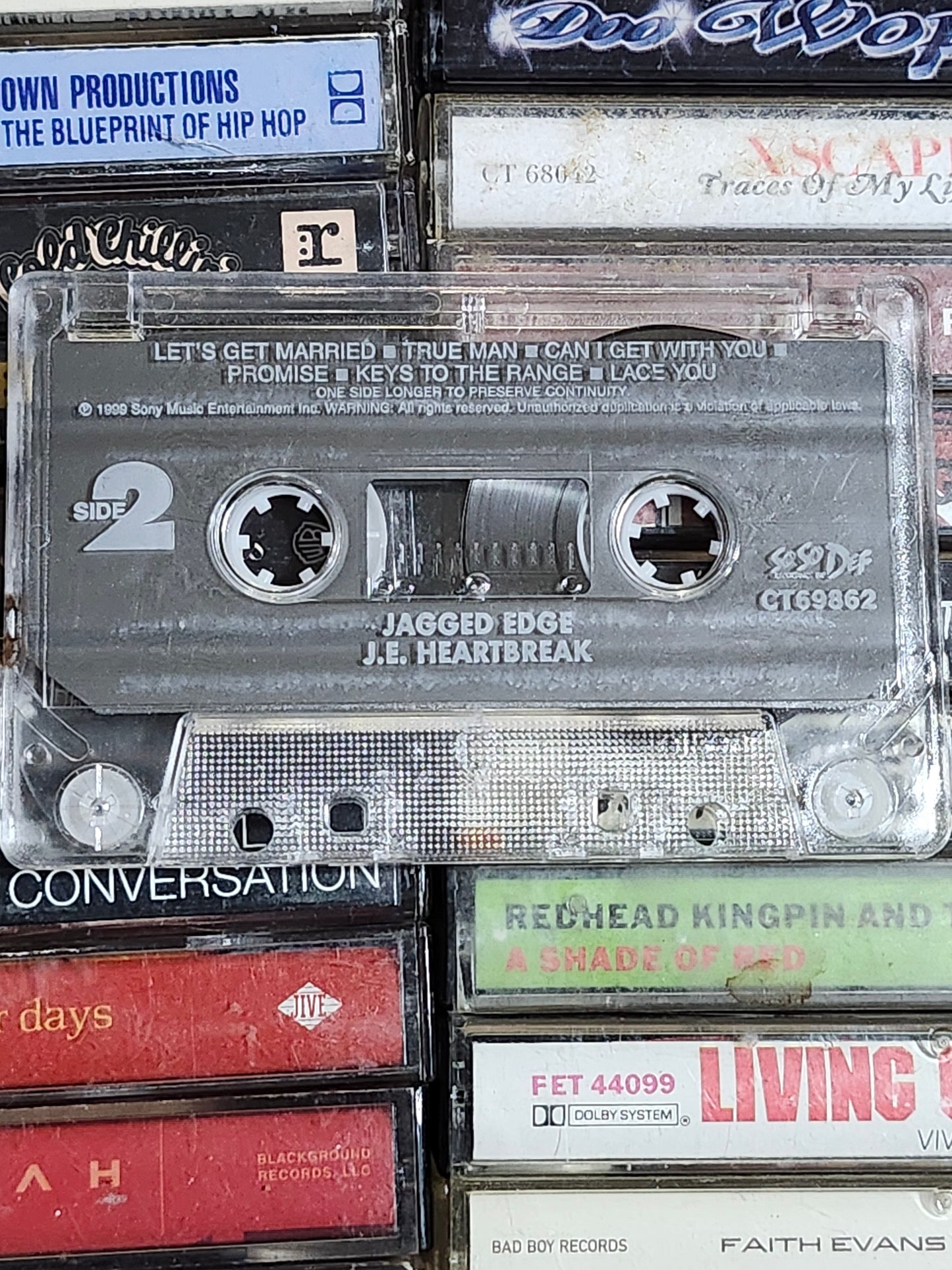 Jagged Edge JE Heartbreak Cassette Rare HTF OOP J.E.