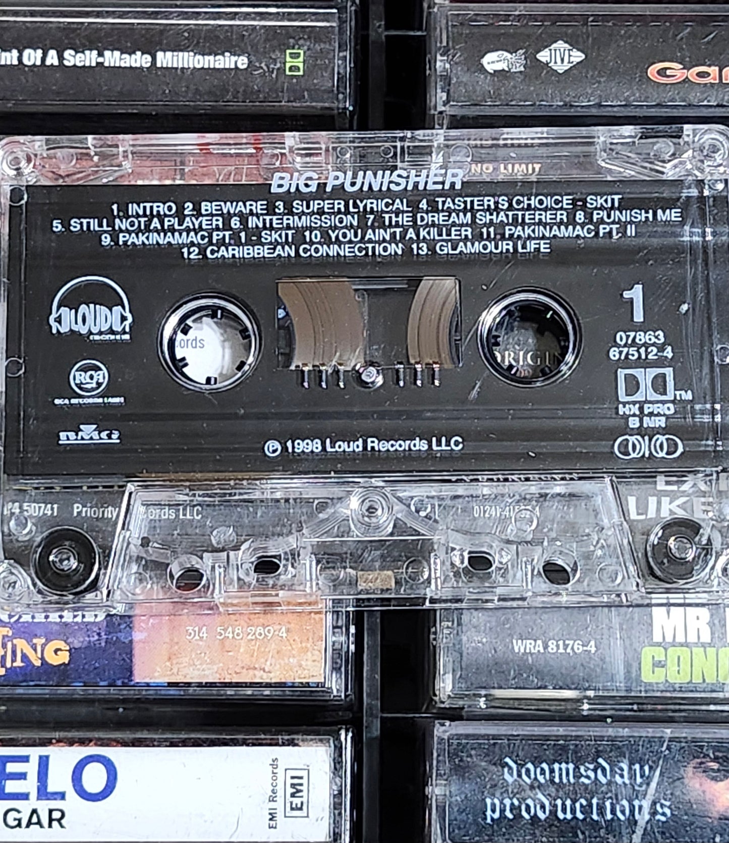 Big Pun Capital Punishment Cigarette Box Cassette Rare HTF OOP Rap