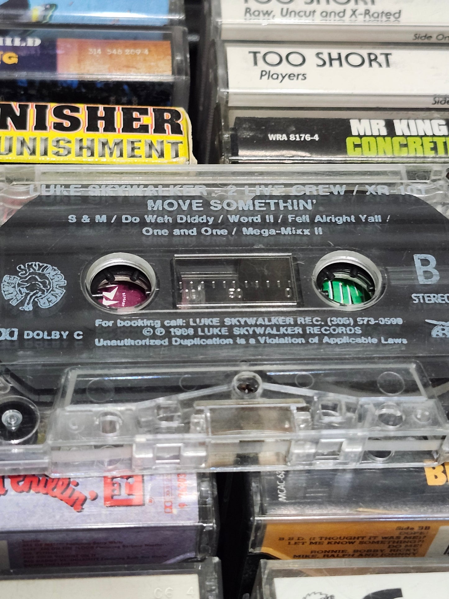 2 Live Crew Move Somethin' Cassette Tape - Luke