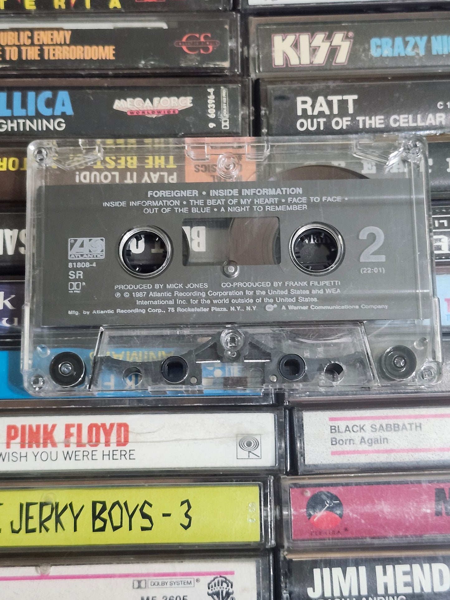 Foreigner Inside Information Cassette