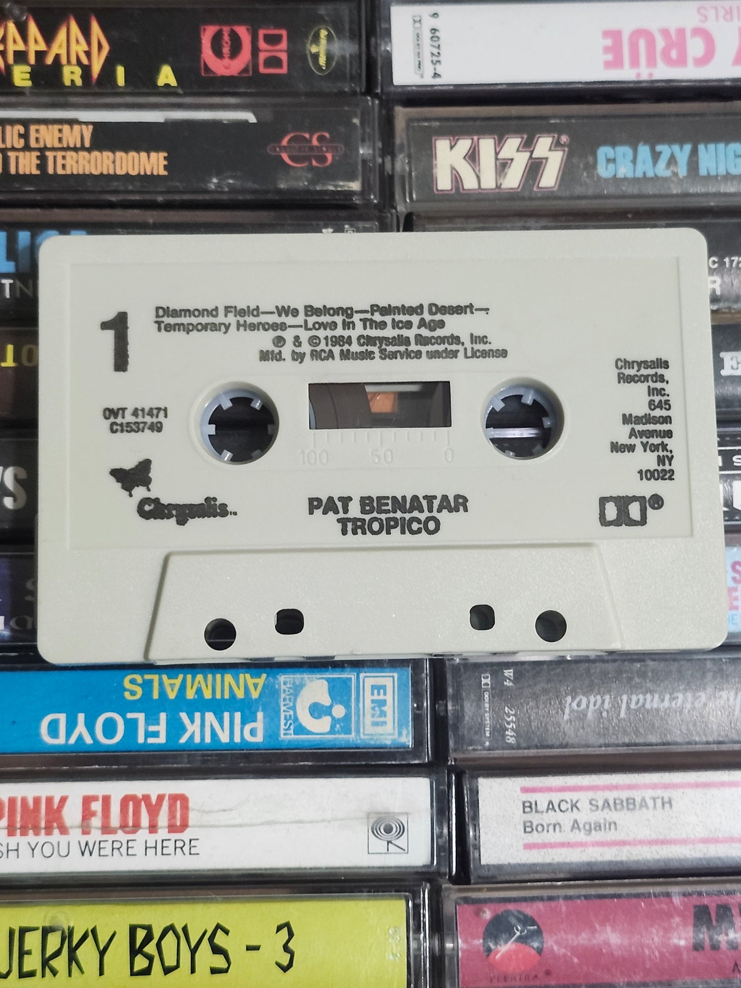 Pat Benatar Tropico Cassette Tape