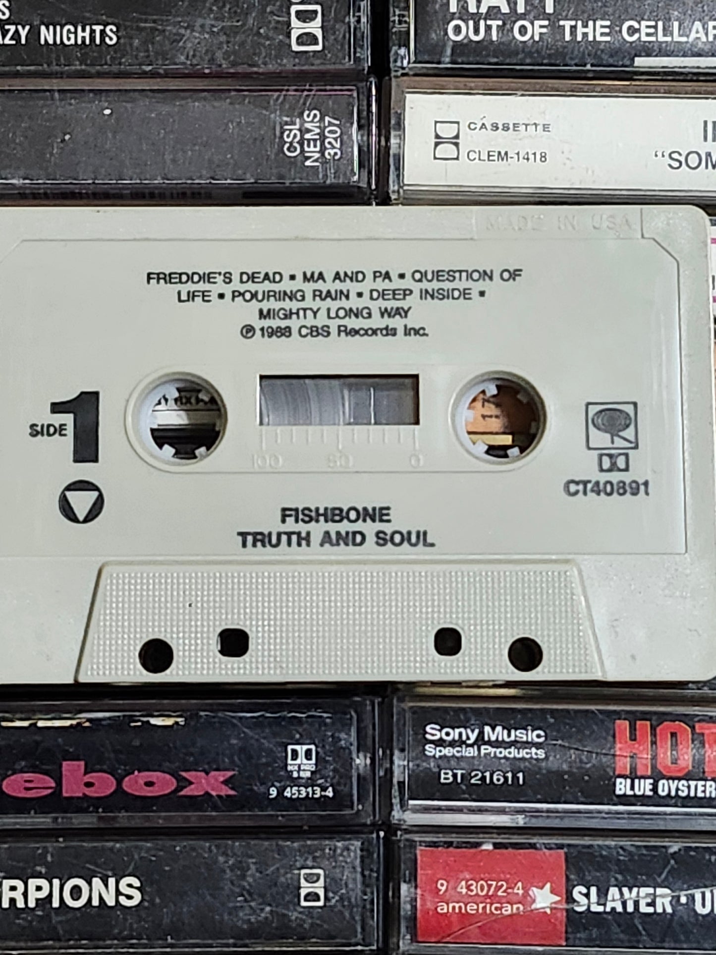Fishbone Truth And Soul Cassette
