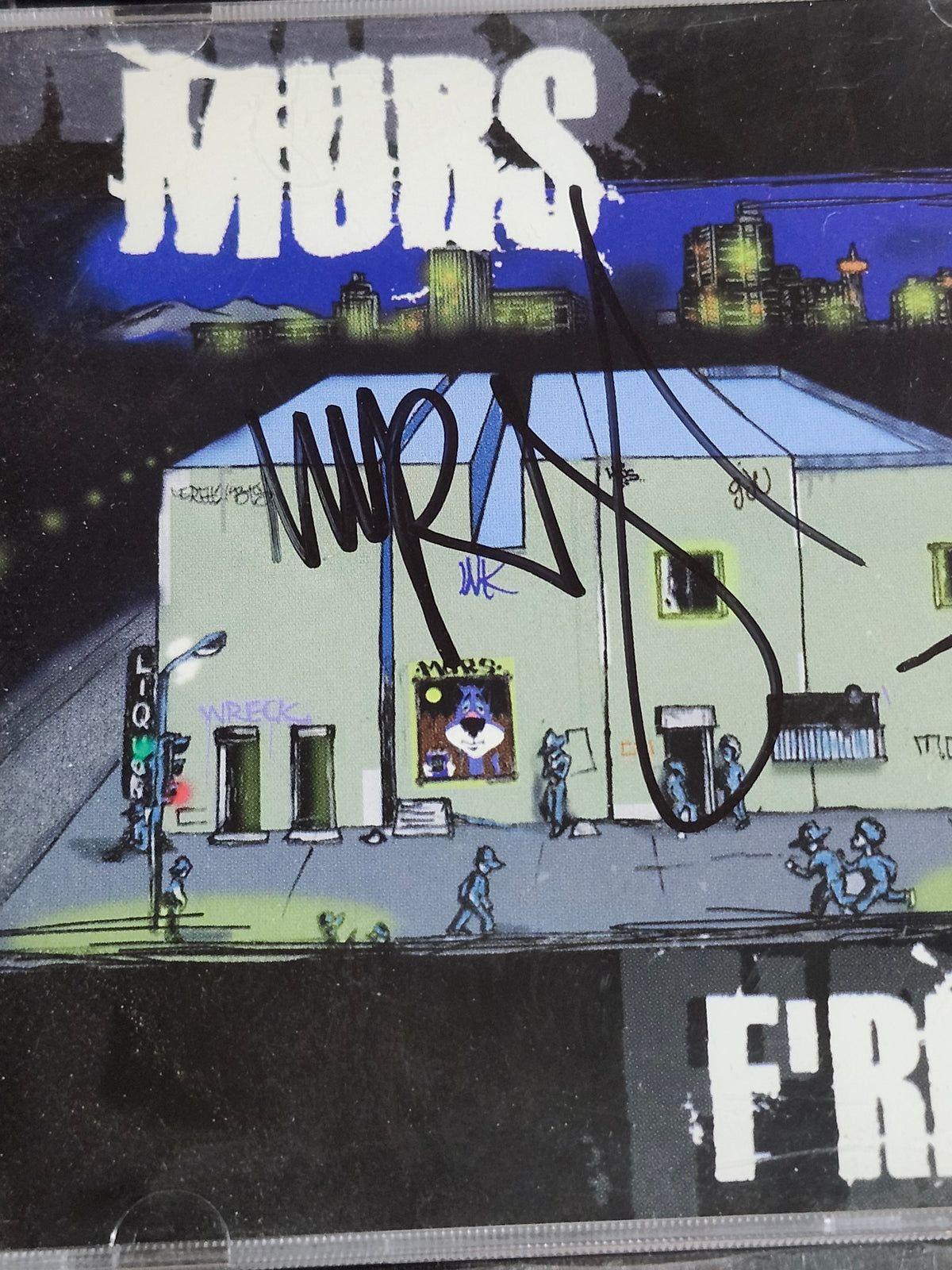 Murs F'real CD Signed Rare HTF OOP Living Legends Rap Grouch Asop Eligh