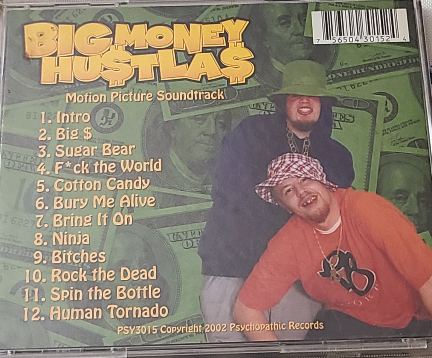ICP Big Money Hustlas CD Insane Clown Posse Hustlas Soundtrack Rare HTF OOP