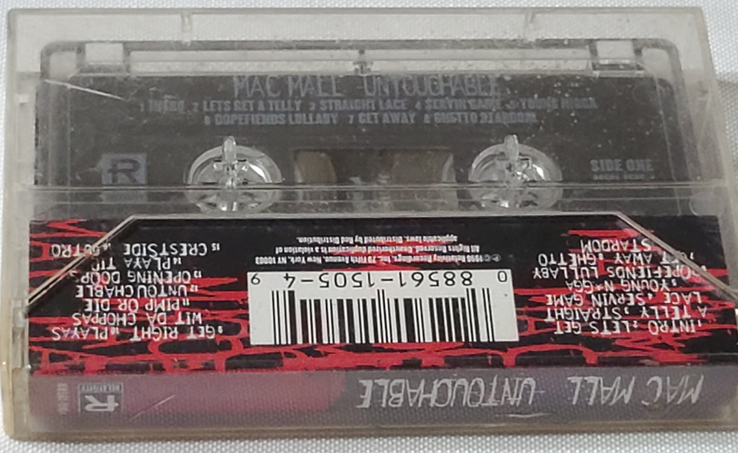 Mac Mall Untouchable Cassette Tape