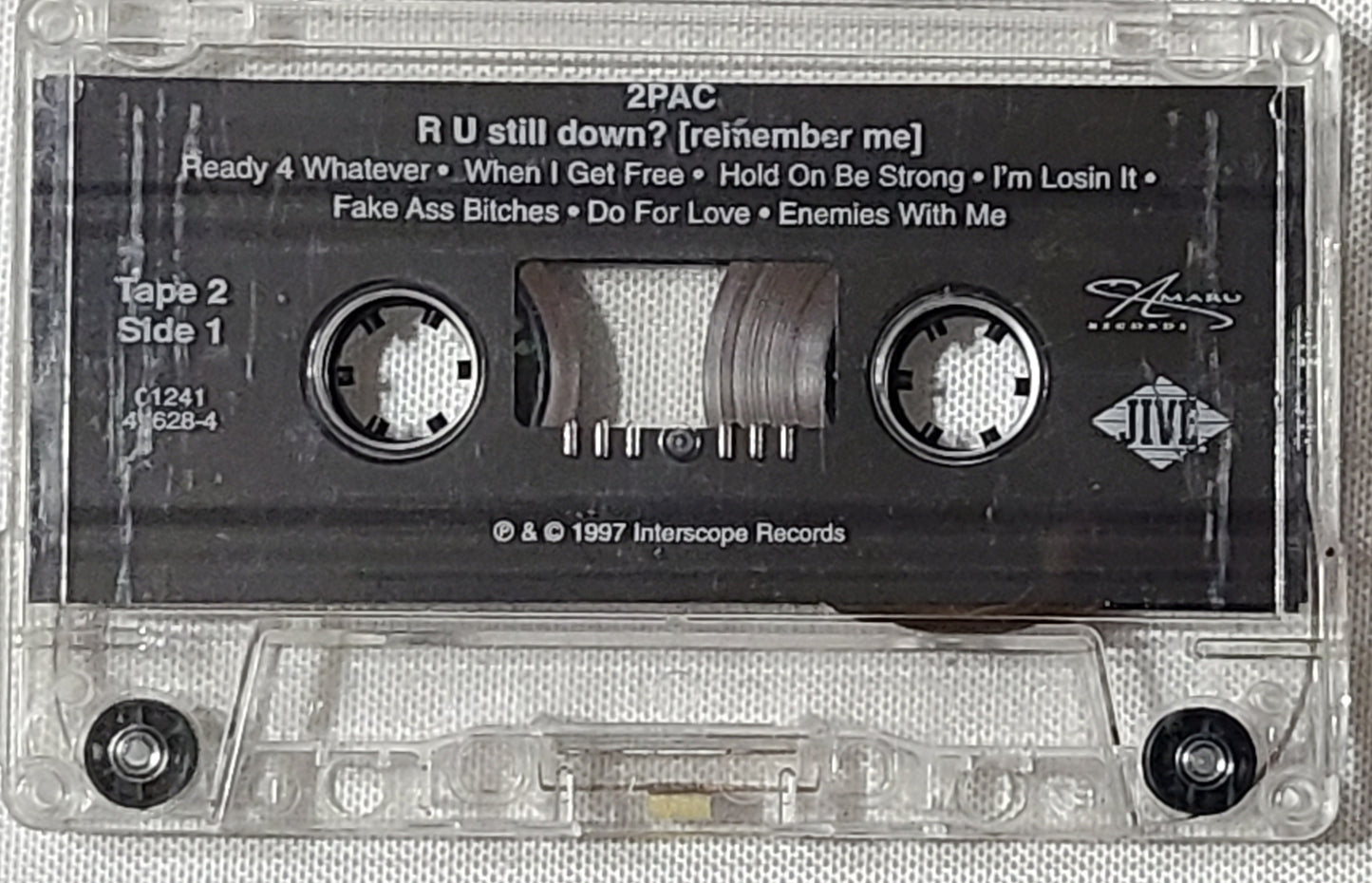 2pac R U Still Down Cassette Tape #1