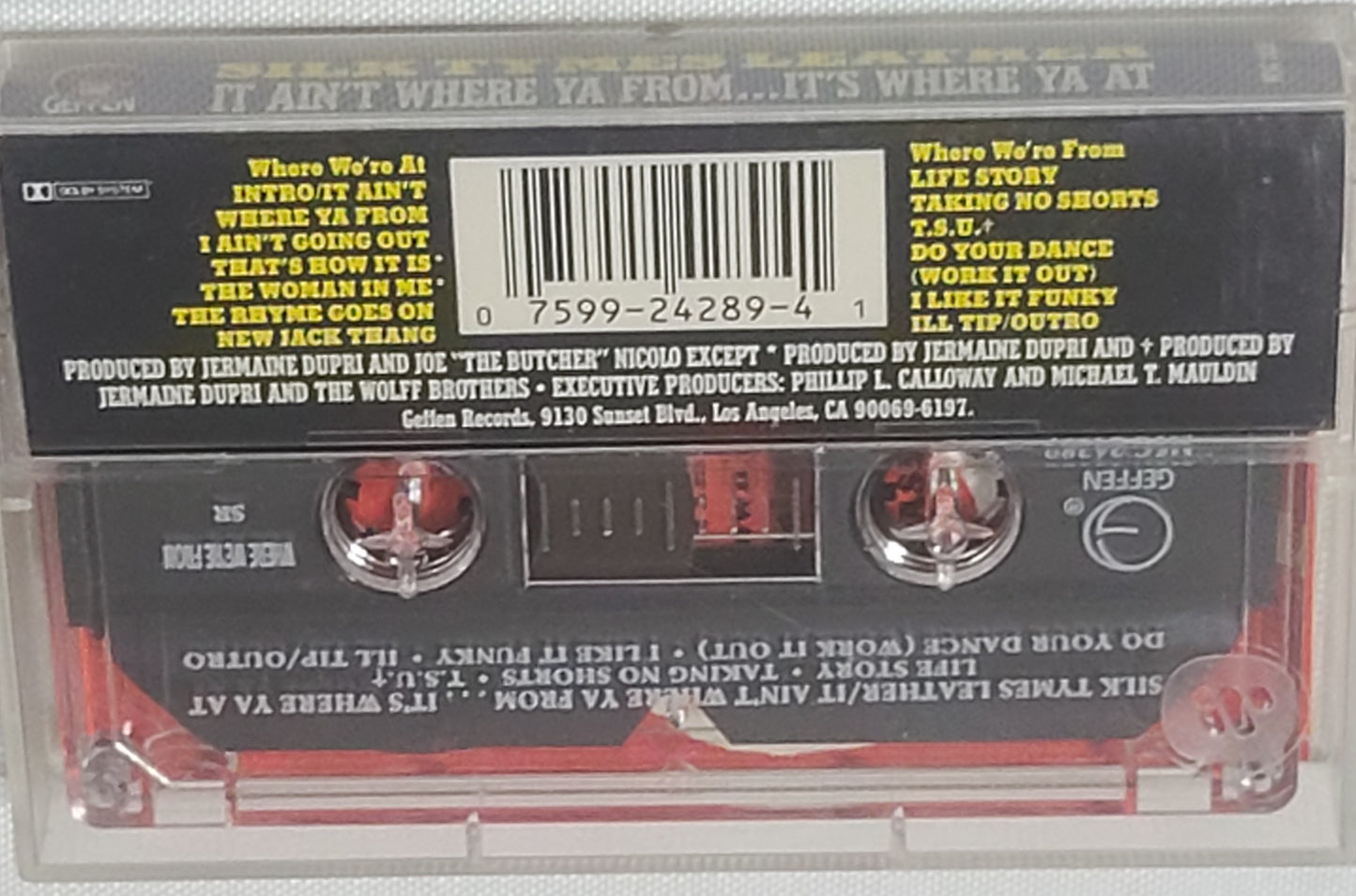 Silk Tymes Leather It Ain't Where Ya From It's Where ya At Tape Cassette