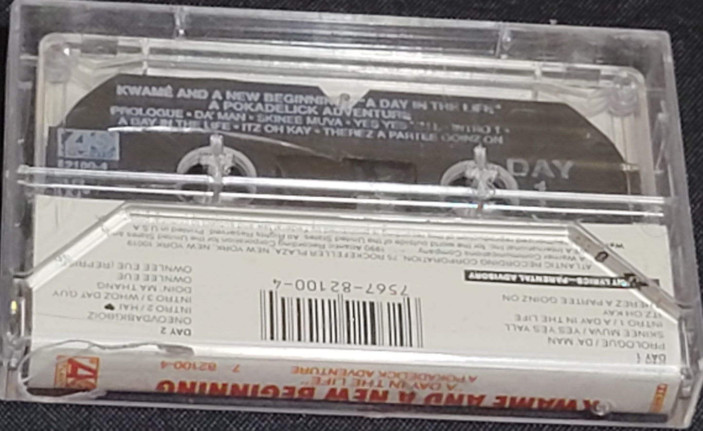 Kwame & A New Beginning - A Day In the Life Cassette Tape