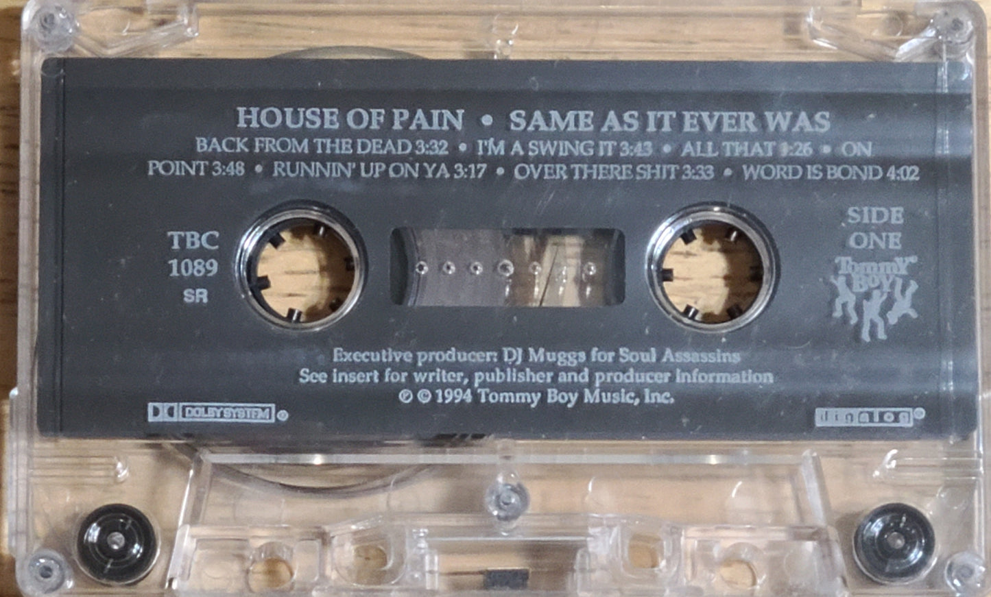 House Of Pain Same As It Ever Was Cassette Tape