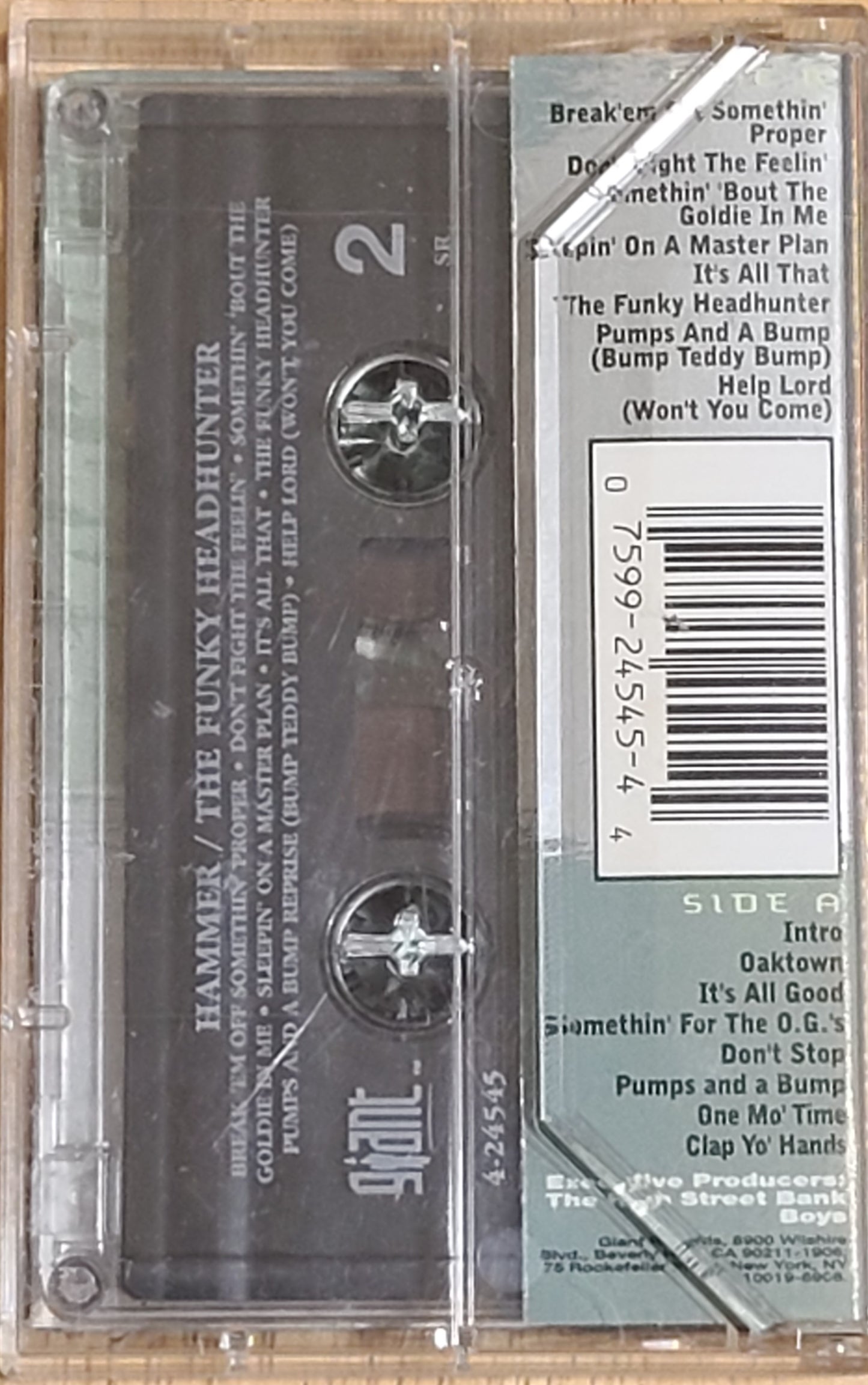 The Funky Headhunter Hammer Cassette Tape