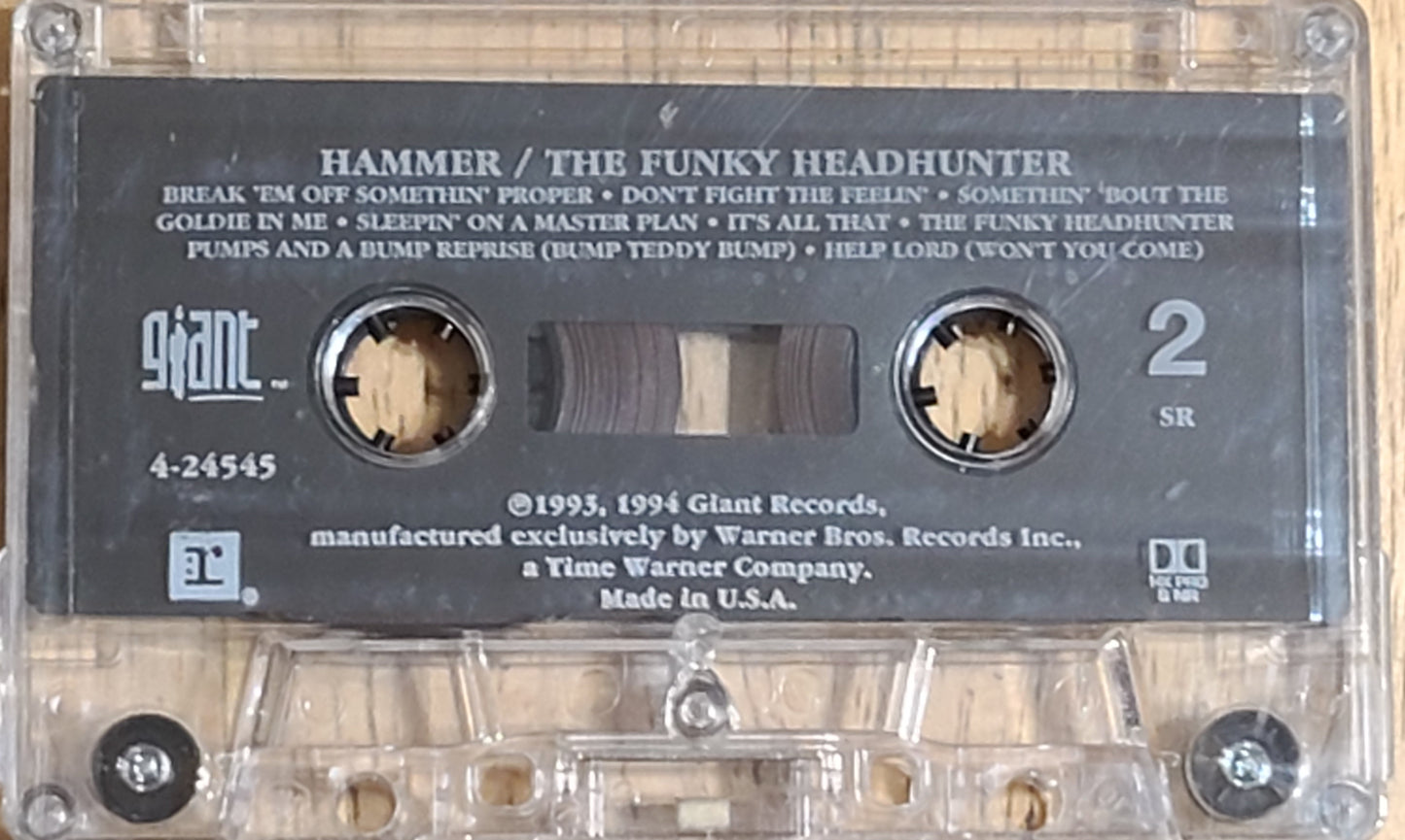 The Funky Headhunter Hammer Cassette Tape