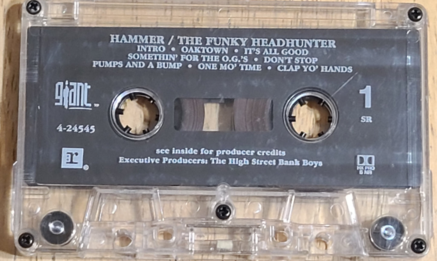 The Funky Headhunter Hammer Cassette Tape