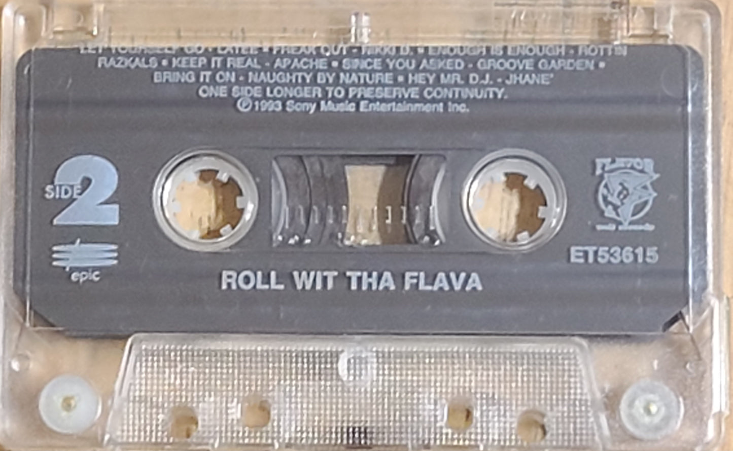 Roll Wit Tha Flava Soundtrack Cassette Tape Queen Latifah Naughty By Nature