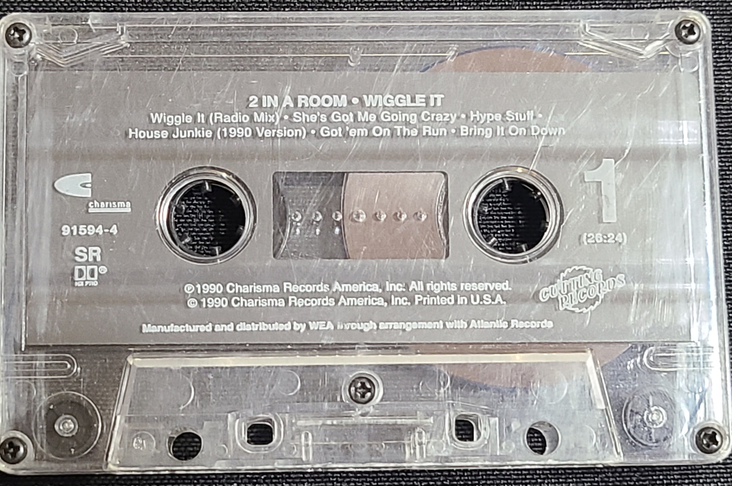 2 In A Room Wiggle It Cassette Tape