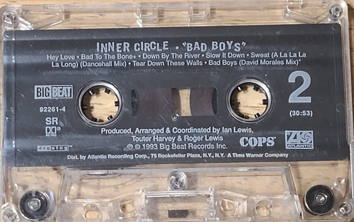 Inner Circle Bad Boys Cassette Tape
