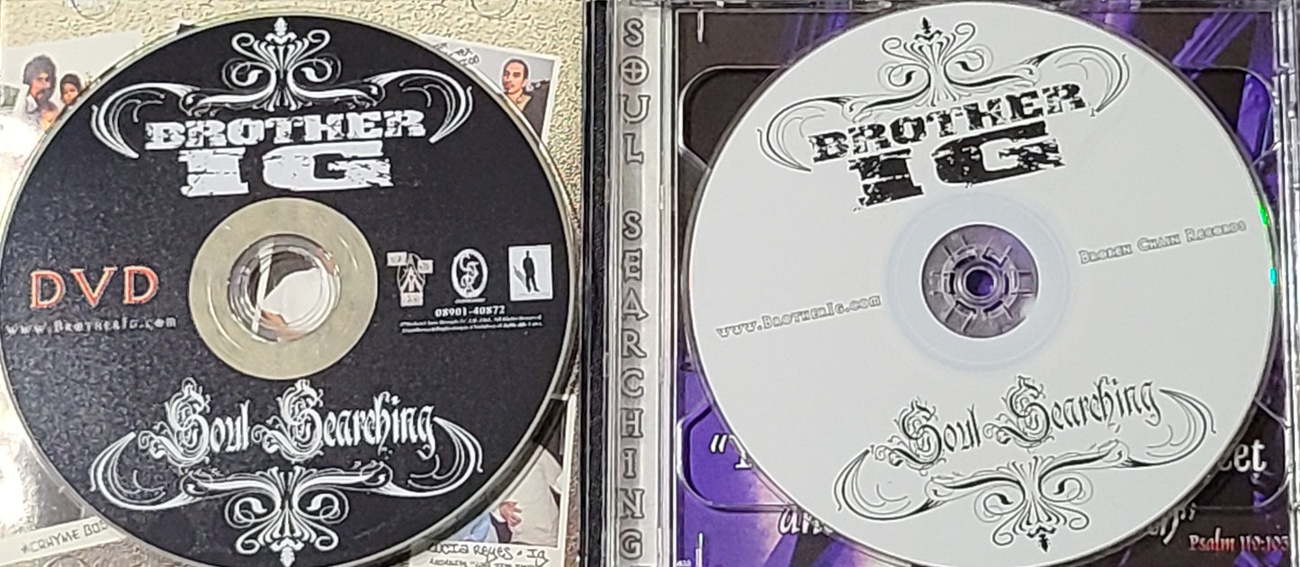 Brother IG Soul Searching CD + DVD Rare HTF OOP