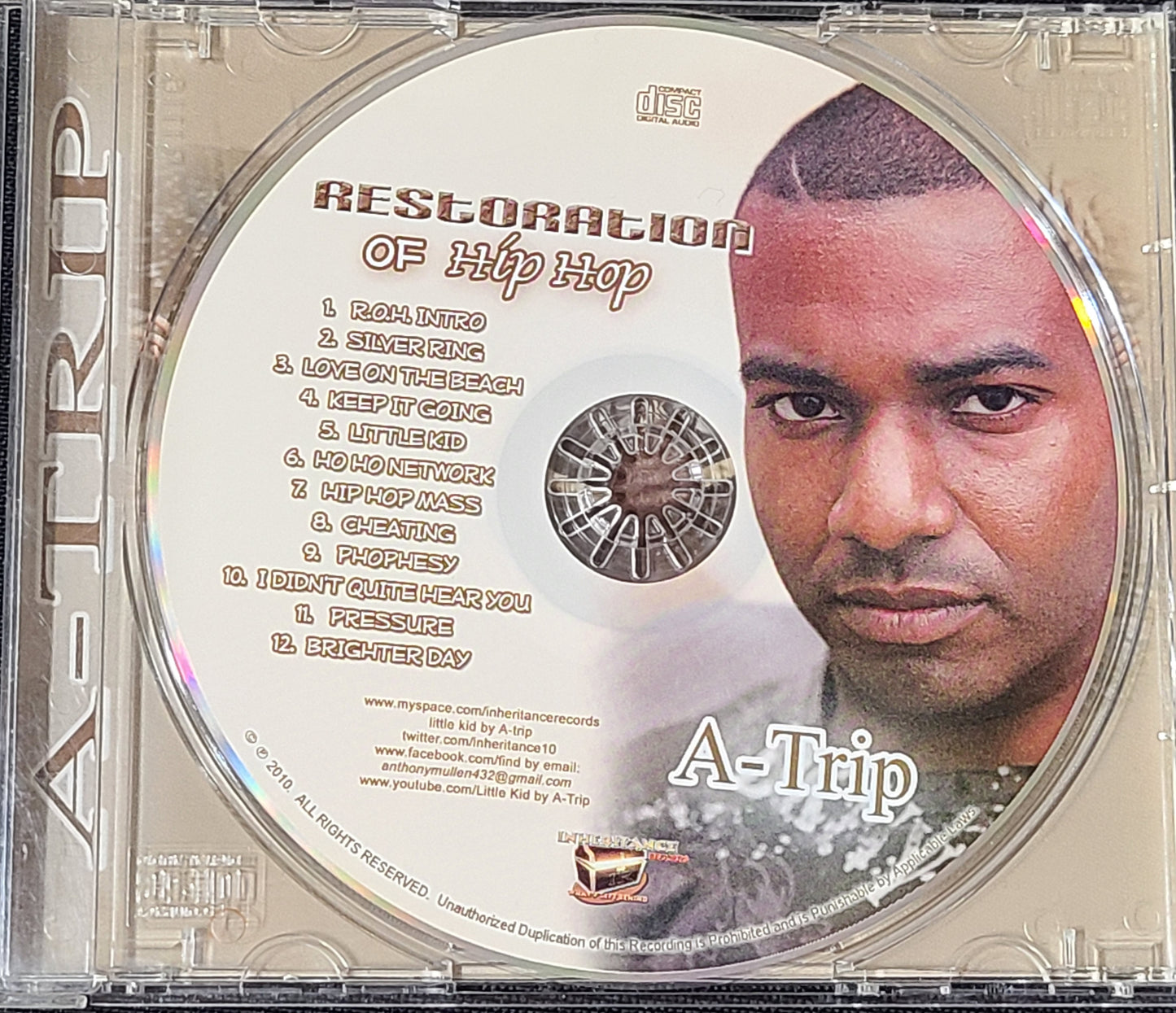 A-Trip Restoration Of Hiphop CD OOP HTF Rare