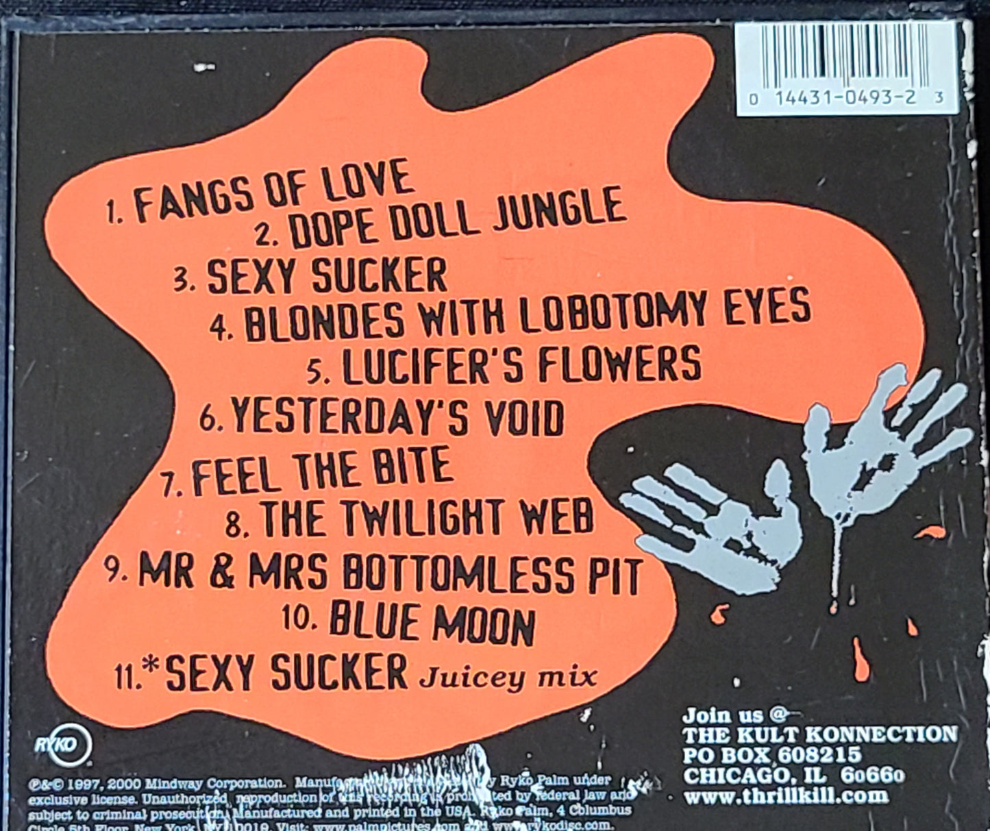 My Life With The Thrill Kill Kult A Crime For All Seasons CD