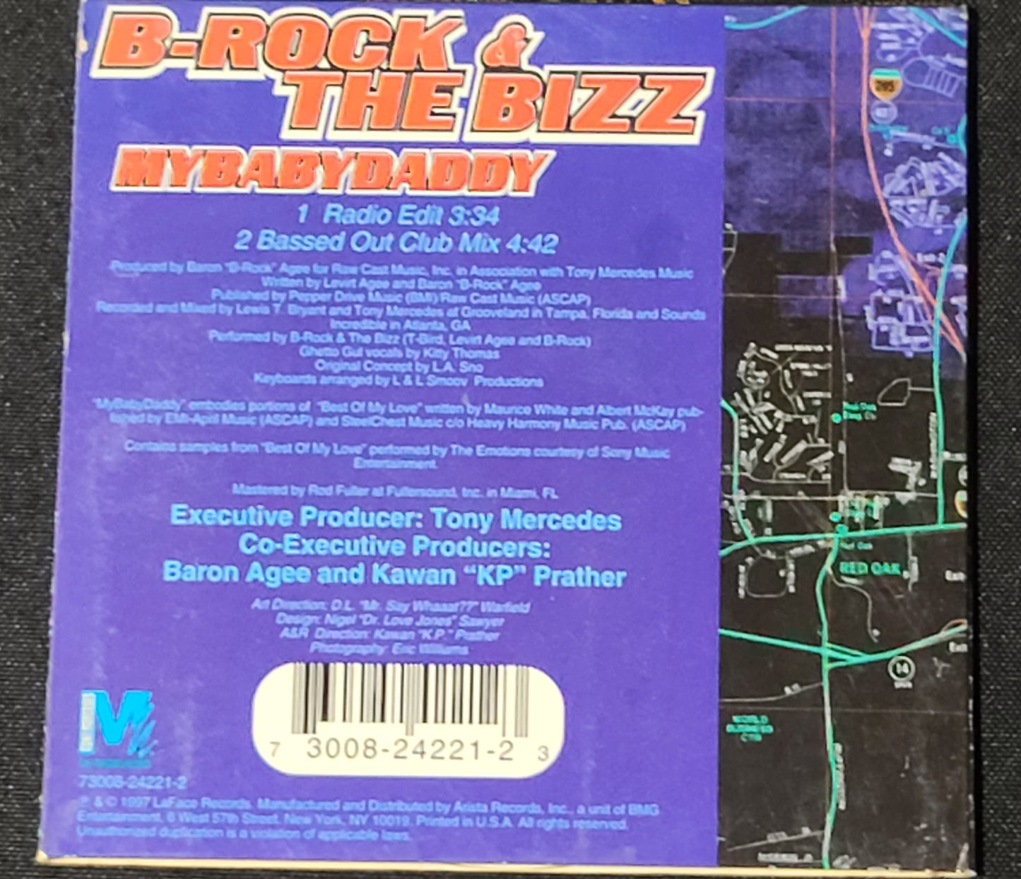 B-Rock & The Bizz MyBabyDaddy CD Baby Daddy Single
