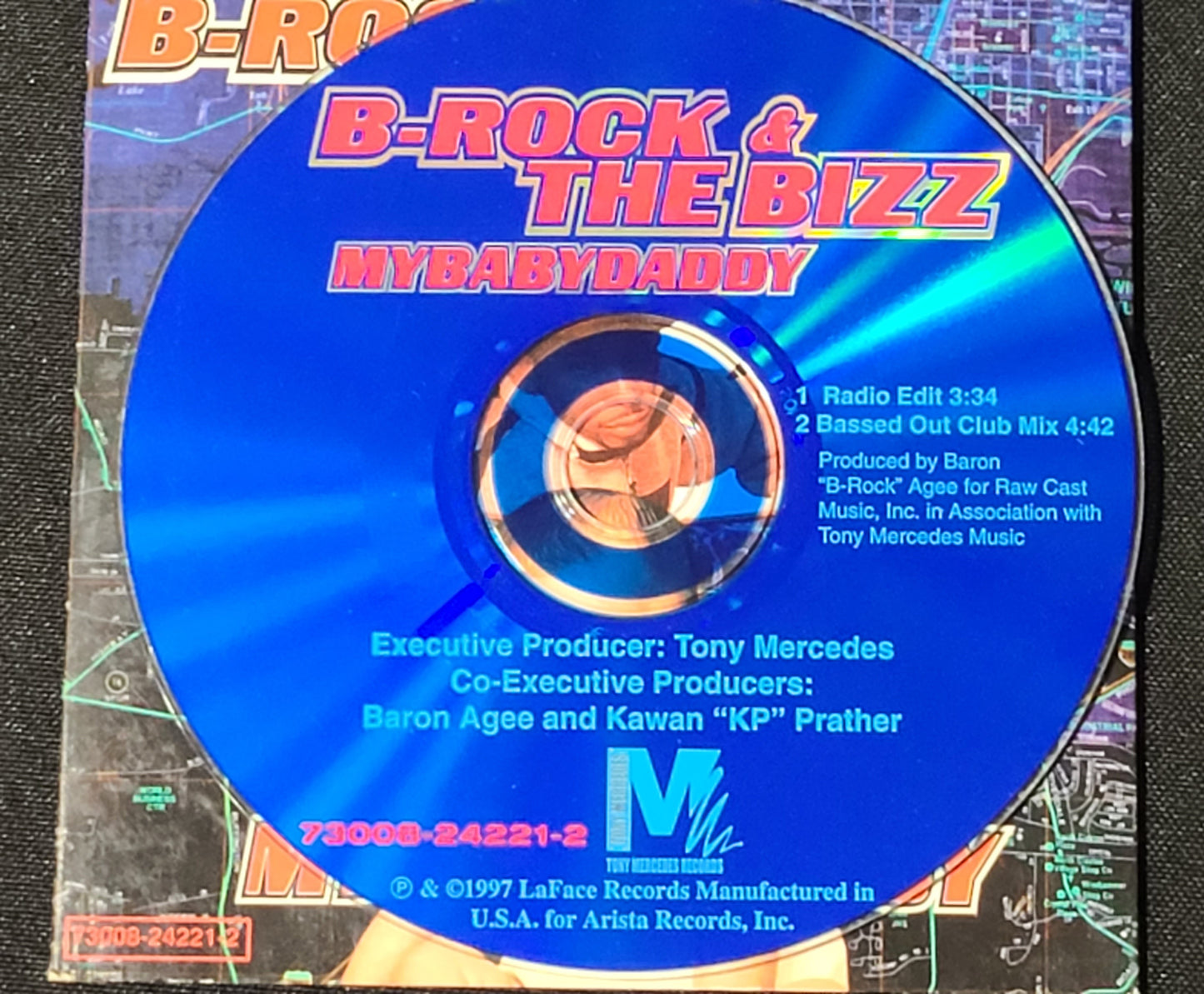 B-Rock & The Bizz MyBabyDaddy CD Baby Daddy Single