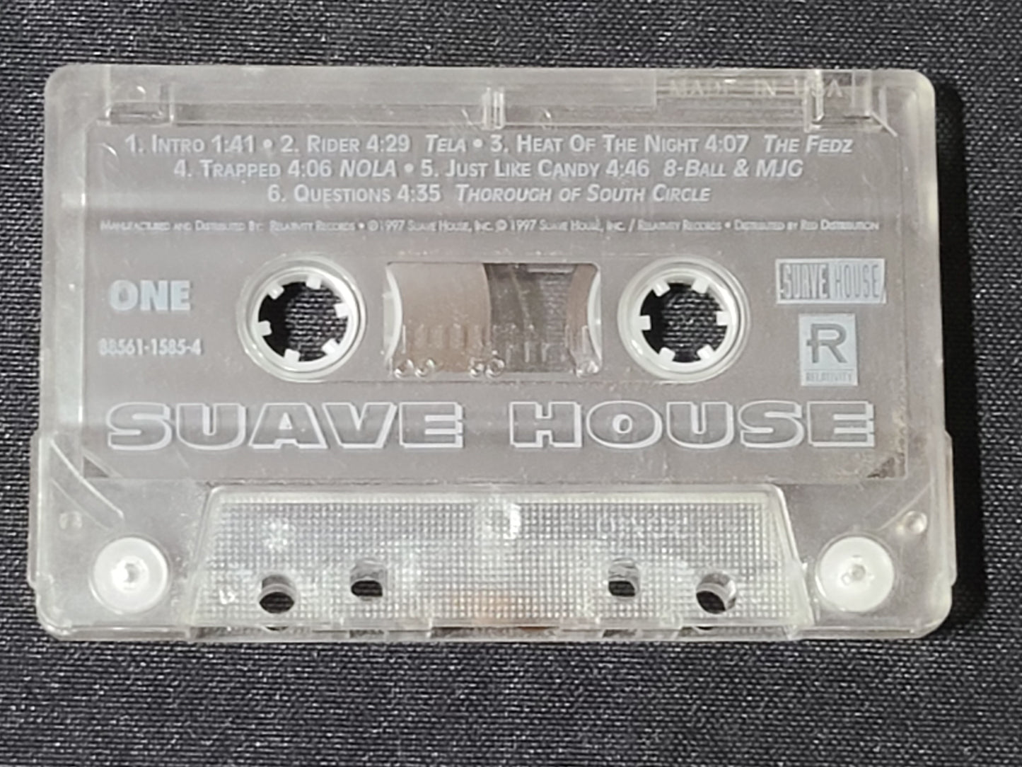 Suave House Album of the Year Cassette Just Like Candy Eightball South Circle