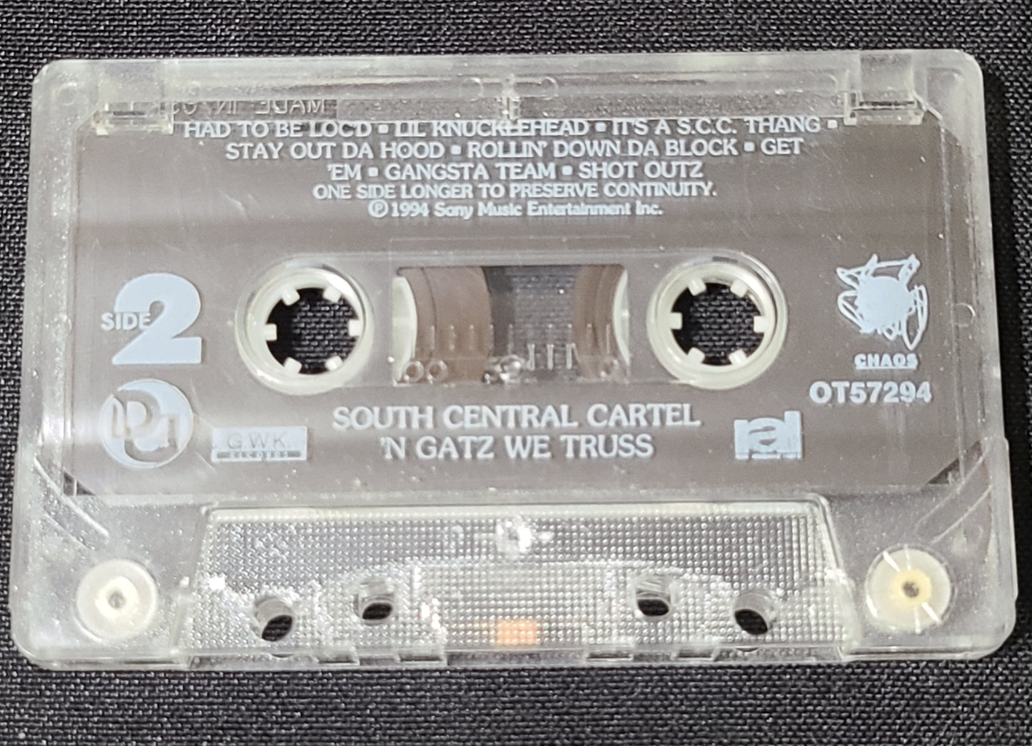 South Central Cartel 'N Gatz We Truss Cassette