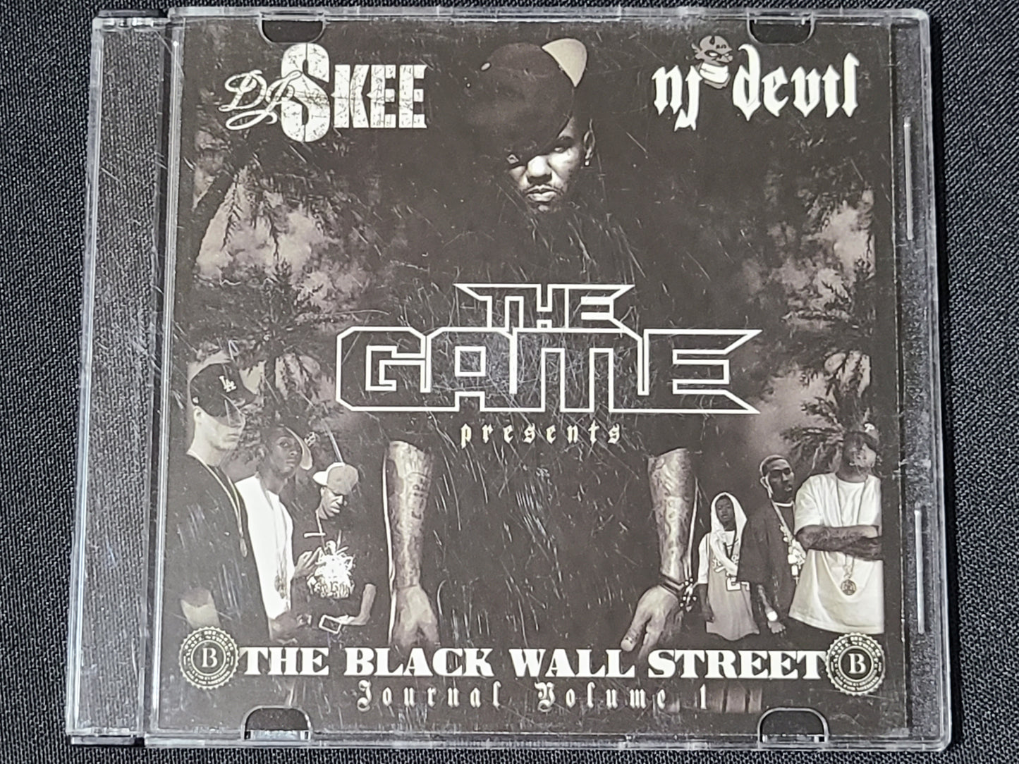 The Game Black Wall Street CD Mixtape DJ Skee Nu Jersey Devil Journal HTF OOP