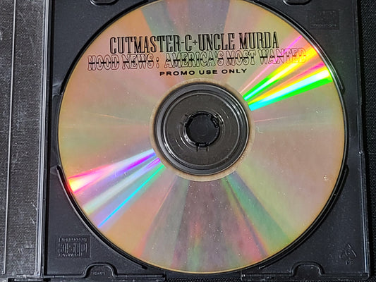 Cutmaster C Uncle Murda Hood News America's Most Wanted CD Mixtape Rare HTF OOP