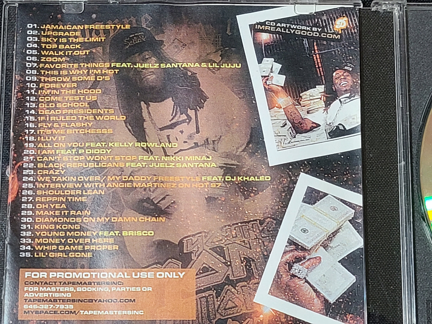 Lil Wayne Young Money Millionaire 3 CD Mixtape HTF OOP Rare