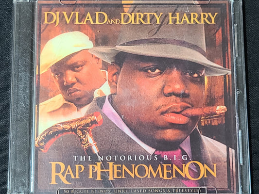 The Notorious BIG Rap Phenomenon Biggie DJ Vlad CD Mixtape HTF
