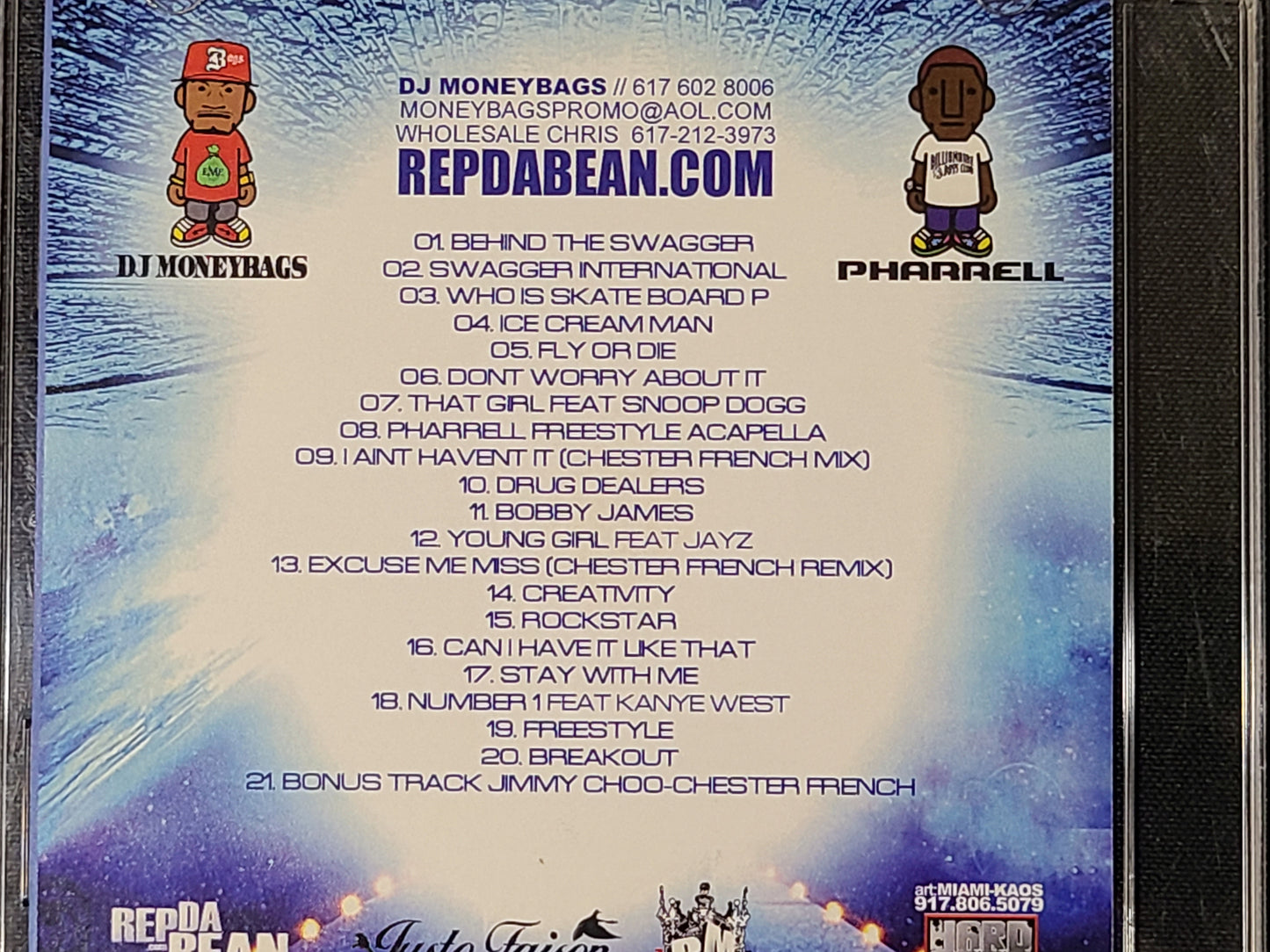 DJ Moneybag$ Intergalactic Swagger CD Mixtape HTF Rare OOP Pharrell