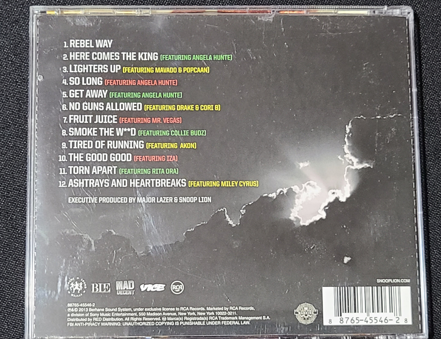 Snoop Lion: Reincarnated CD Snoop Dogg