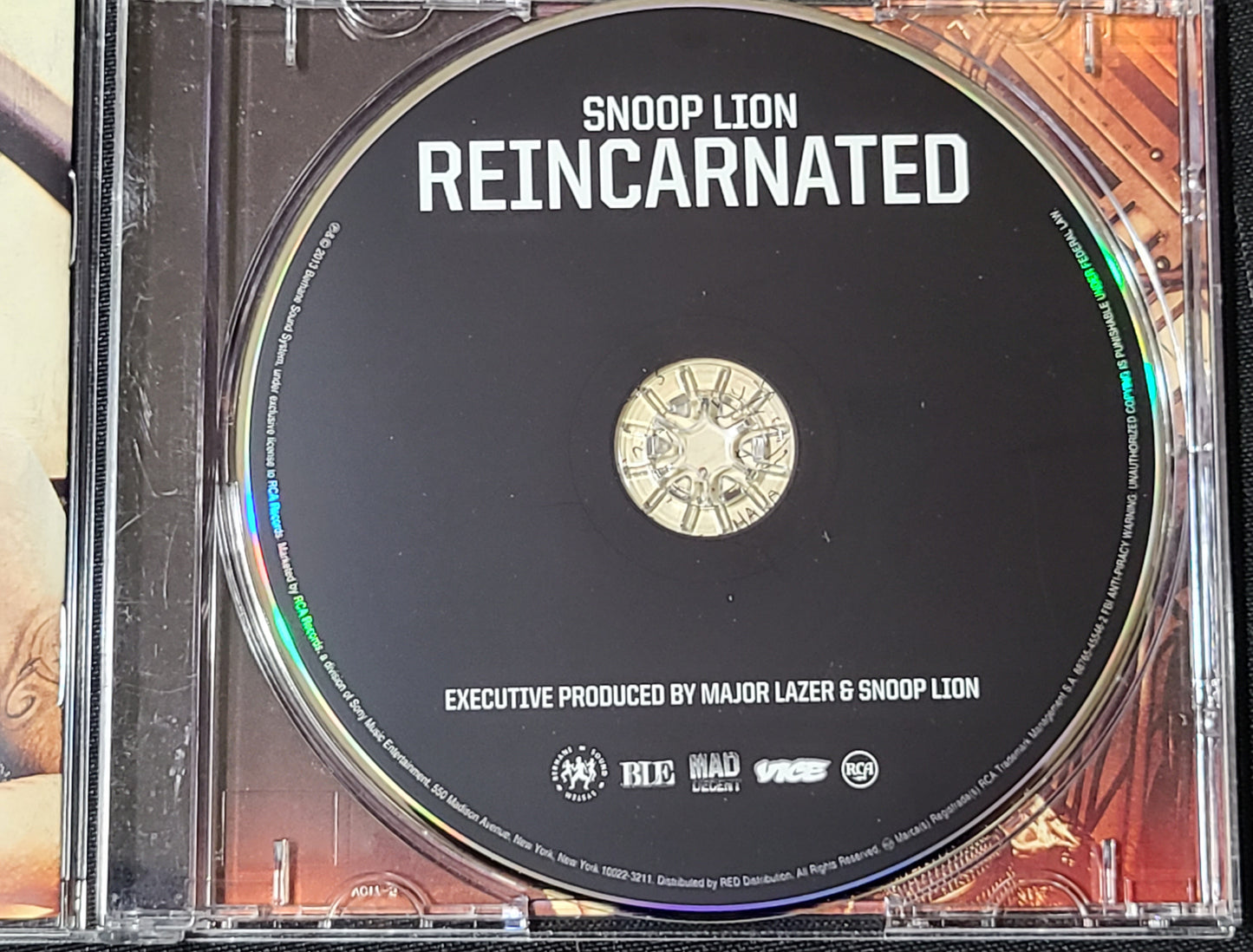 Snoop Lion: Reincarnated CD Snoop Dogg