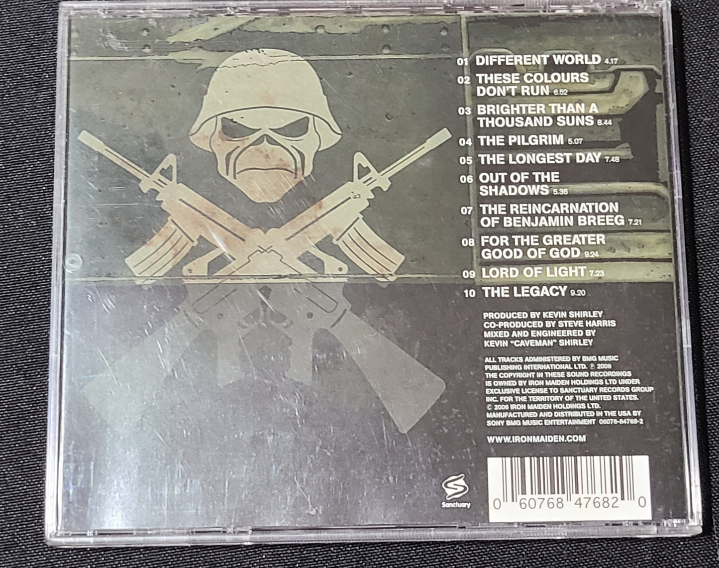 Iron Maiden A Matter Of Life And Death CD