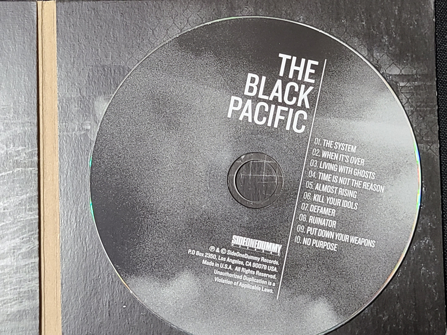 The Black Pacific CD Rock Import