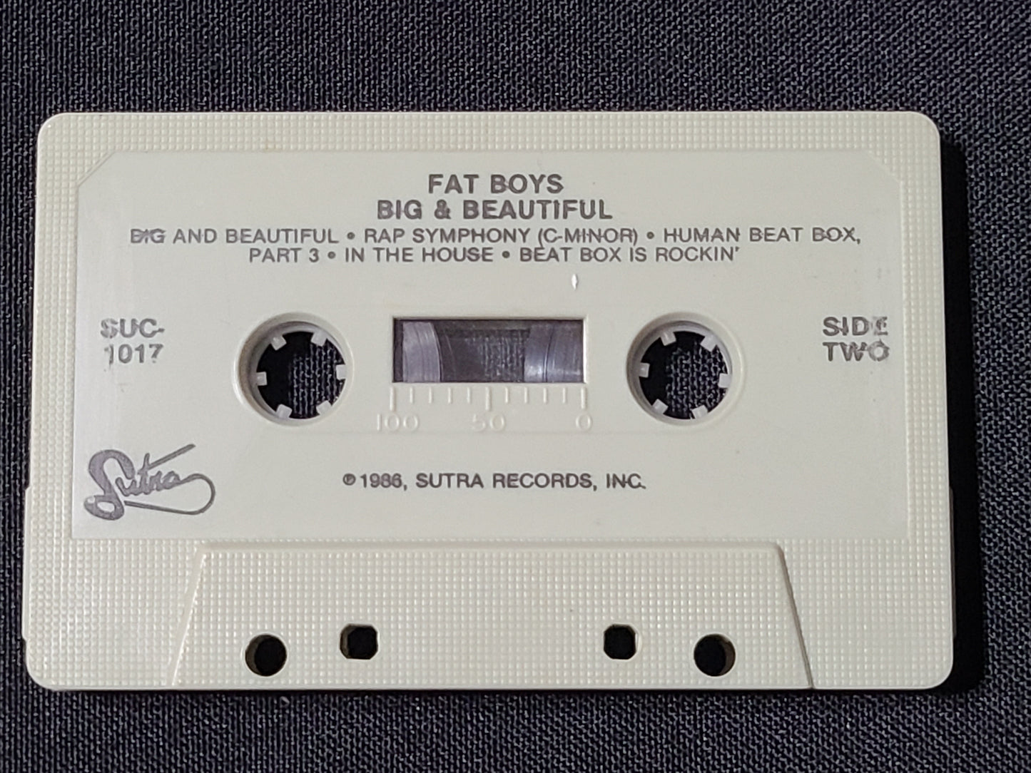 Fat Boys Big & Beautiful Cassette Tape