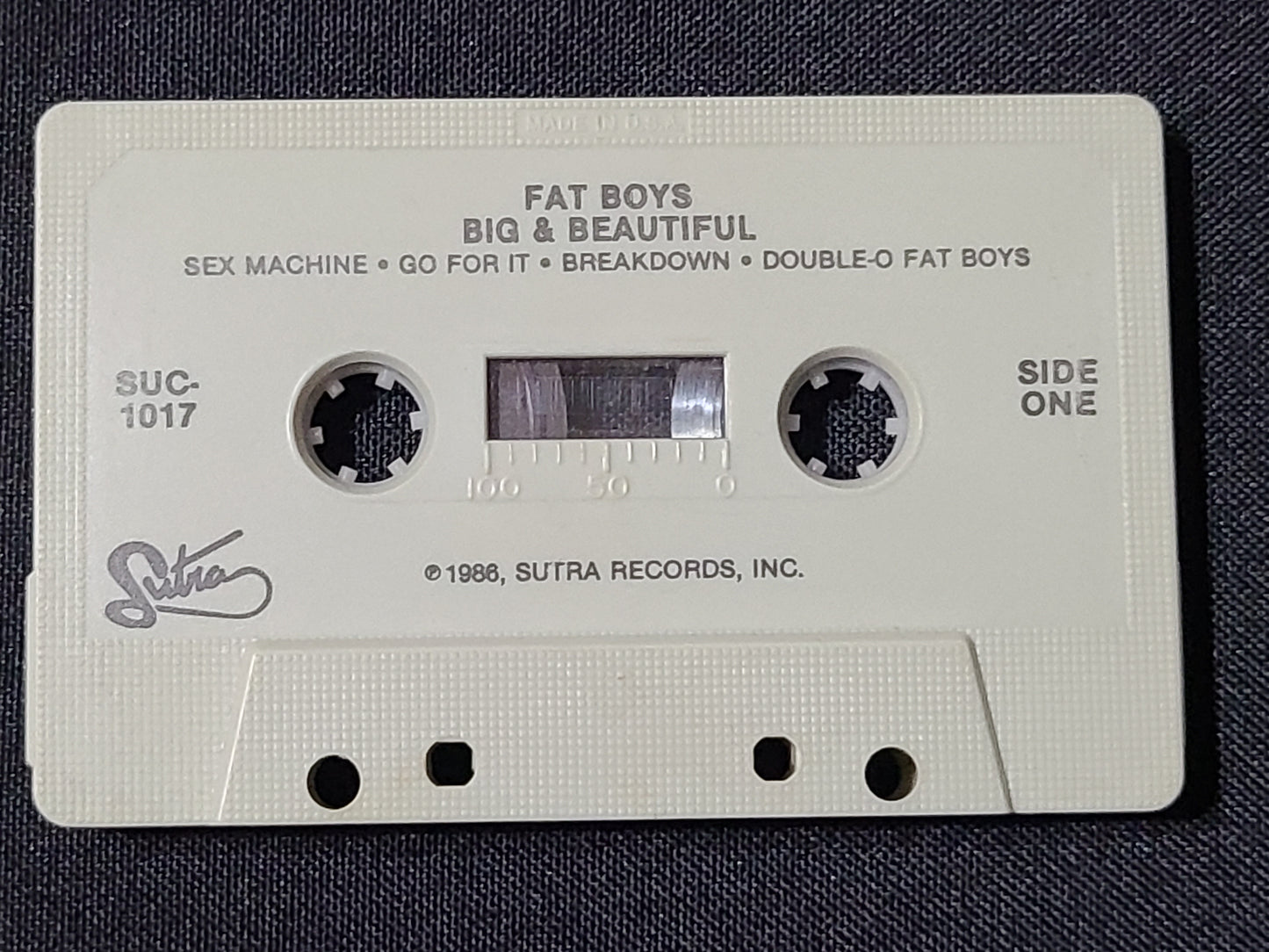 Fat Boys Big & Beautiful Cassette Tape