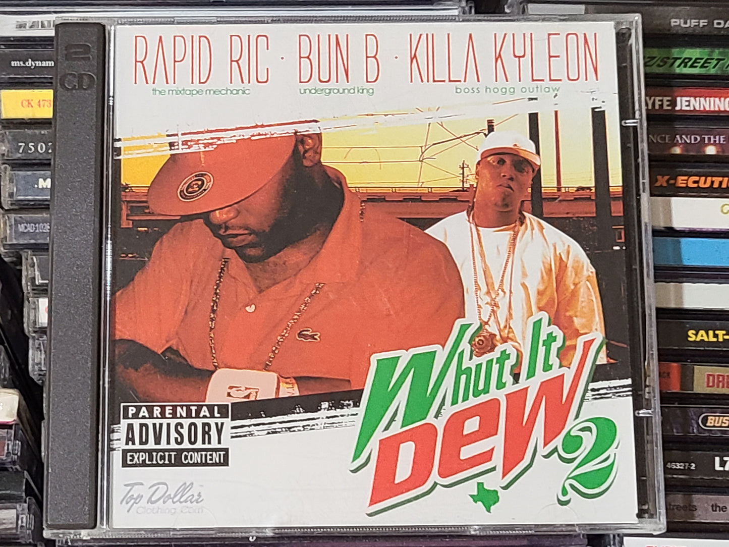 Rapid Ric Whut It Dew Vol. 2 CD 2 Discs Bun B Killa Kyleon