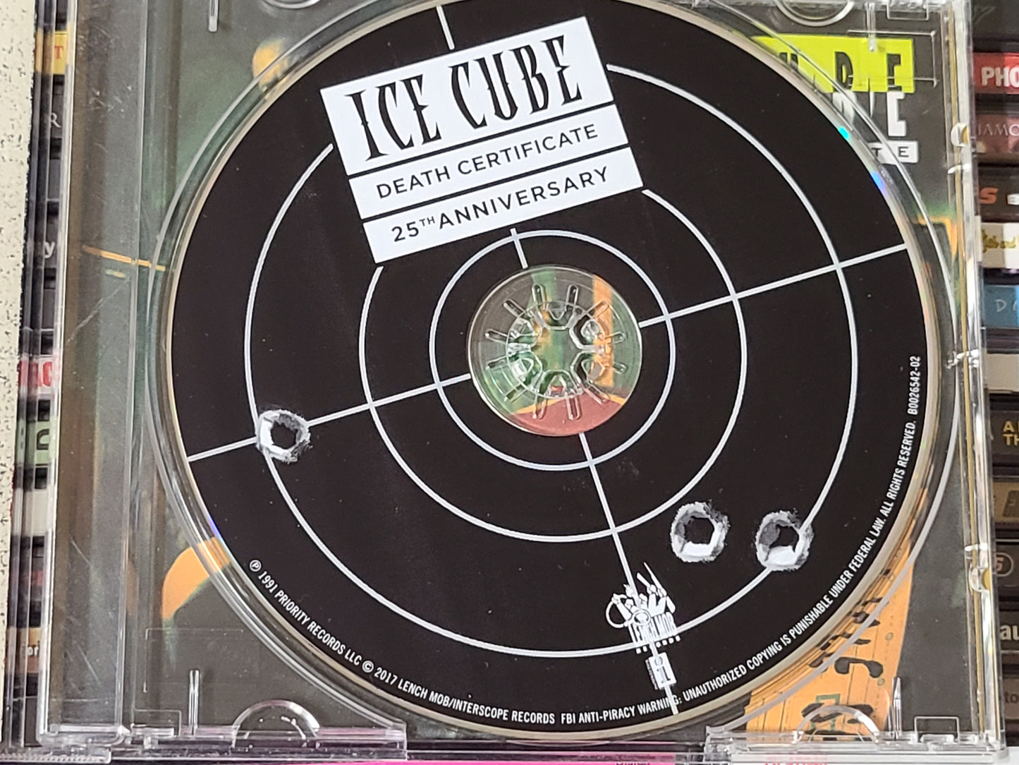 Ice Cube Death Certificate CD 25th Anniversary Edition