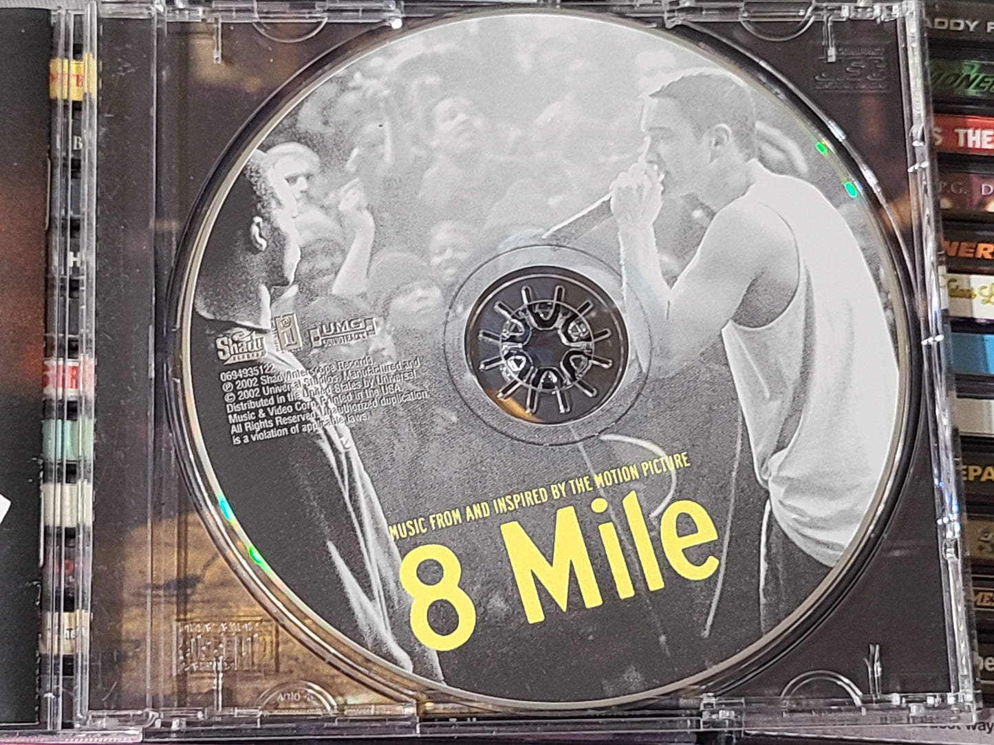 Eminem 8 Mile Soundtrack CD 50 Cent Nas Jay-Z