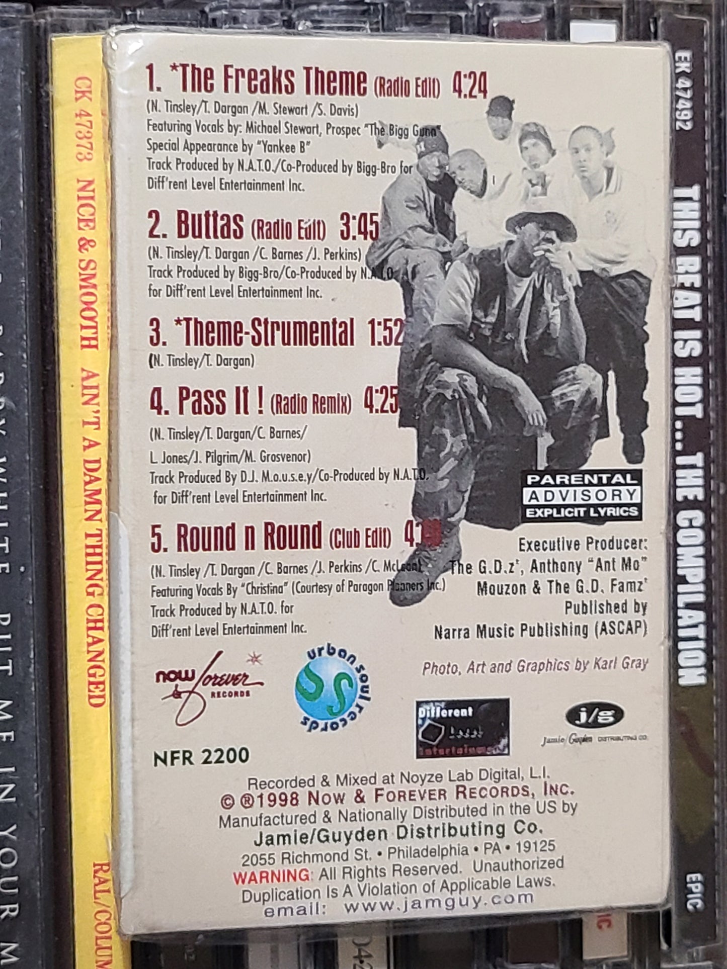 Ghetto Dawgz Cassette Maxi Single New Sealed HTF Rare OOP