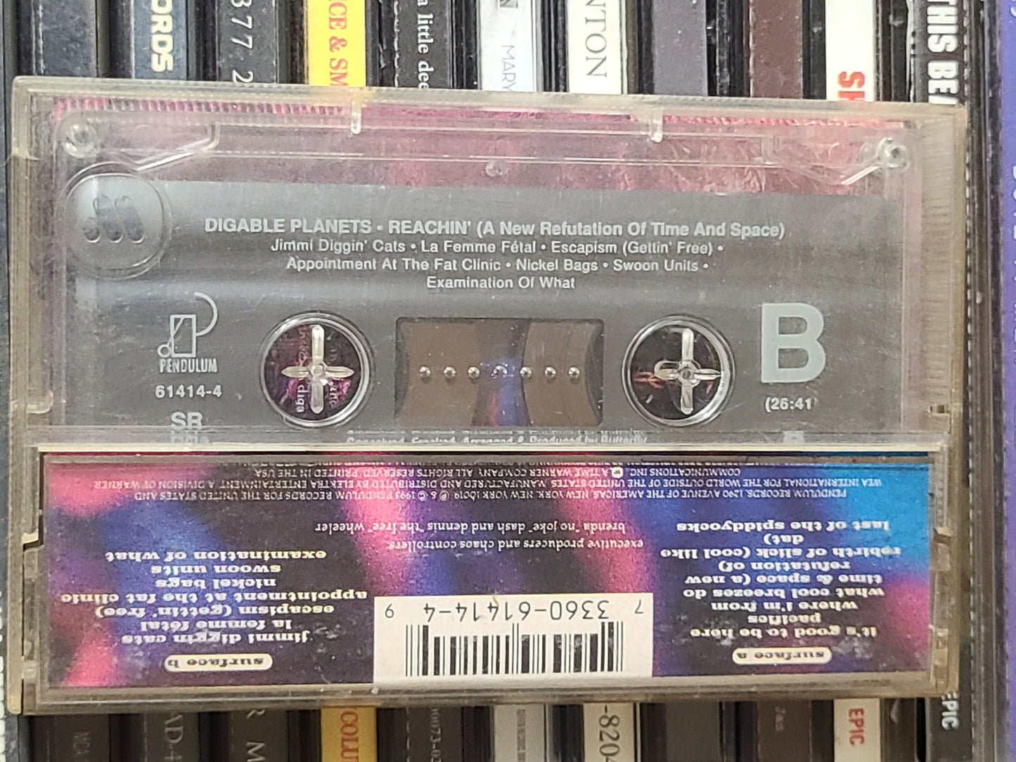 Digable Planets - Reachin' A New Refutation Of Time And Space - Cassette